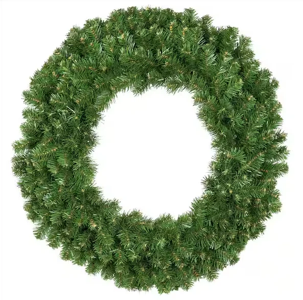 Sequoia Fir Artificial Green Wreath, 36"