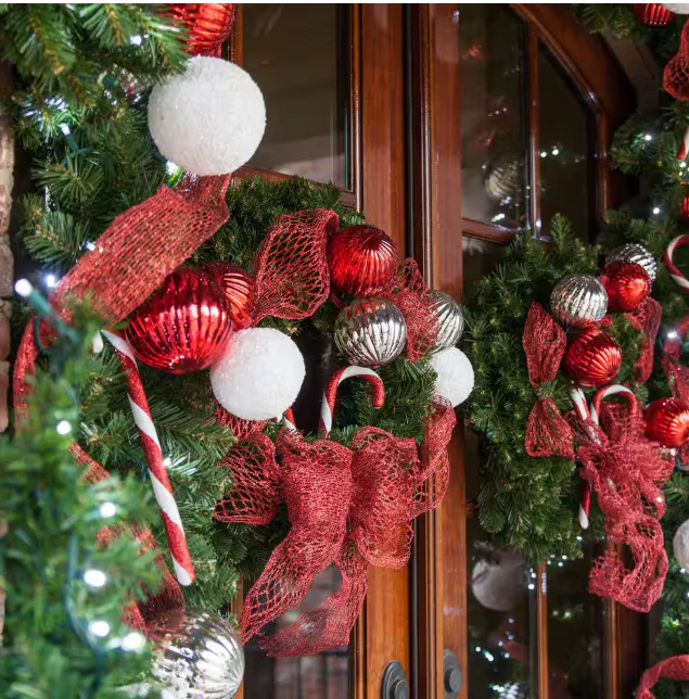 Sequoia Fir Artificial Green Wreath, 36" - Image 3