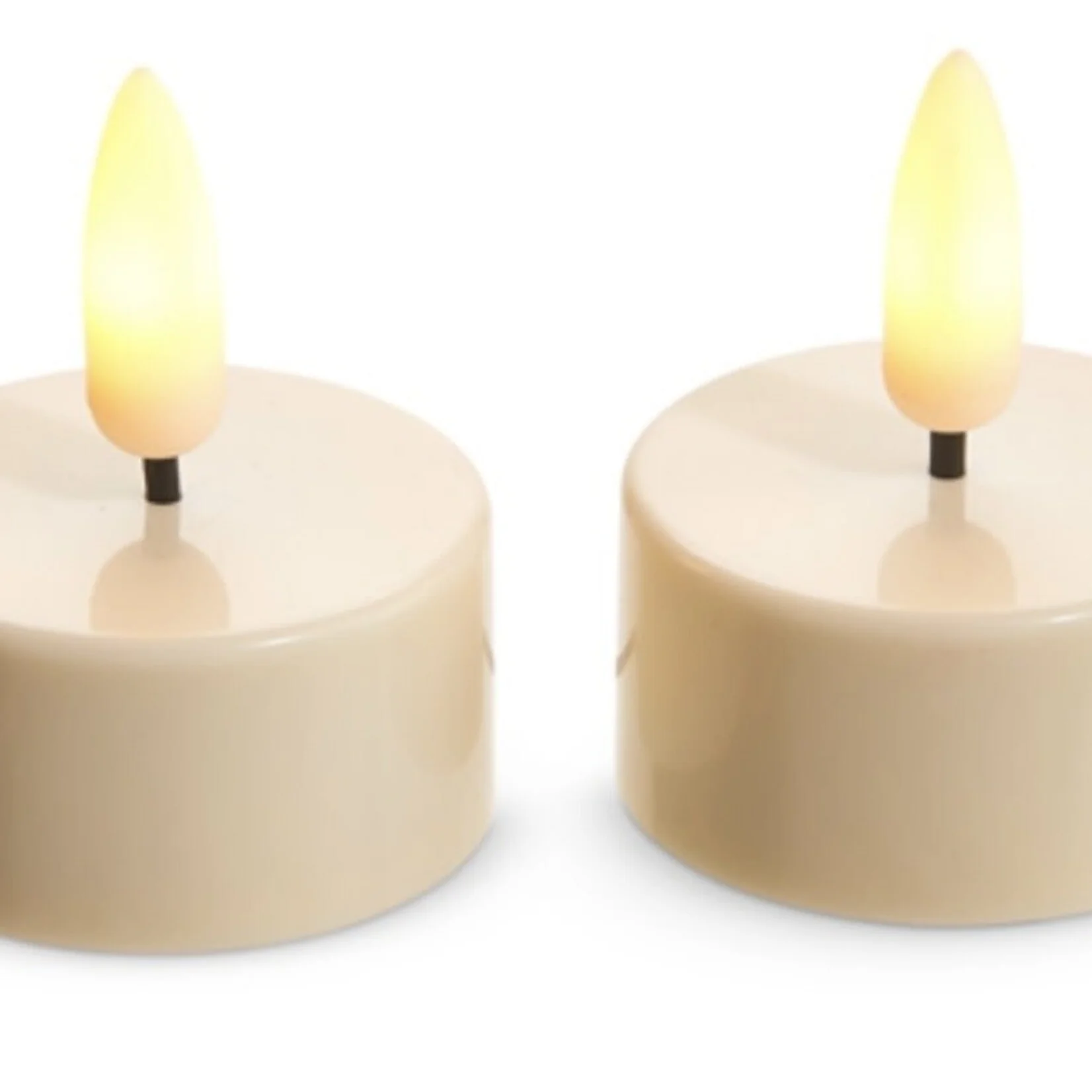 Ivory Tealights, 1.5" x 1" (Set of 2)