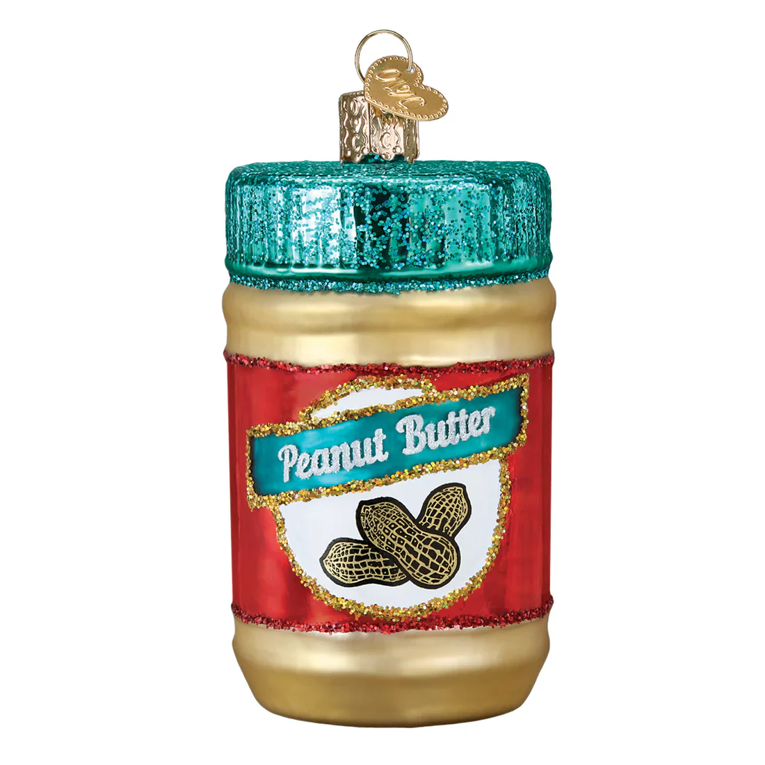 Jar of Peanut Butter Ornament - Image 2
