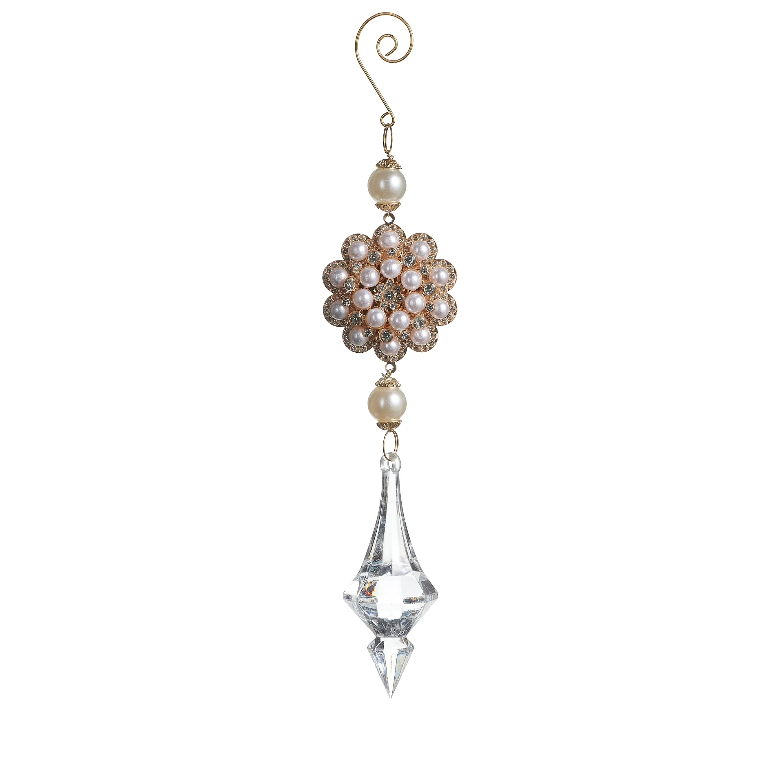 Jewel Drop Ornament, 10" (2 styles - sold individually) - Image 2