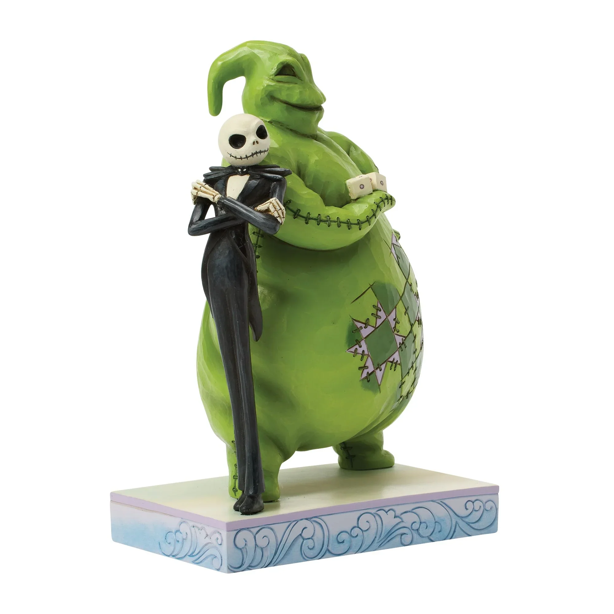 Jim Shore Disney Jack and Oogie Back-to-Back Figurine, 8.75" - Image 6
