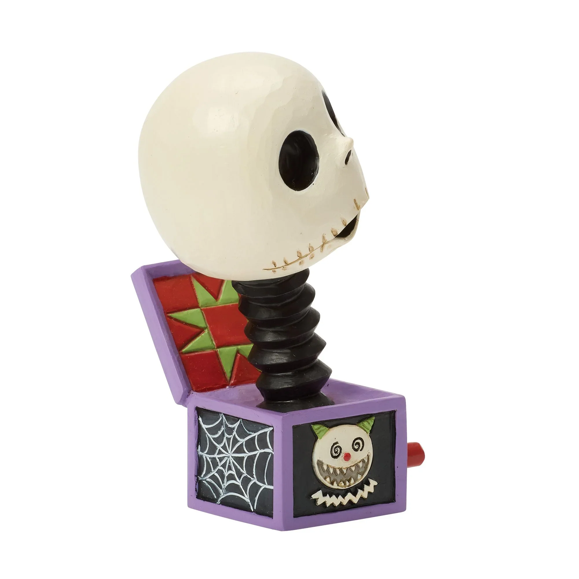 Jim Shore Disney Jack in the Box Mini Figurine, 4" - Image 3