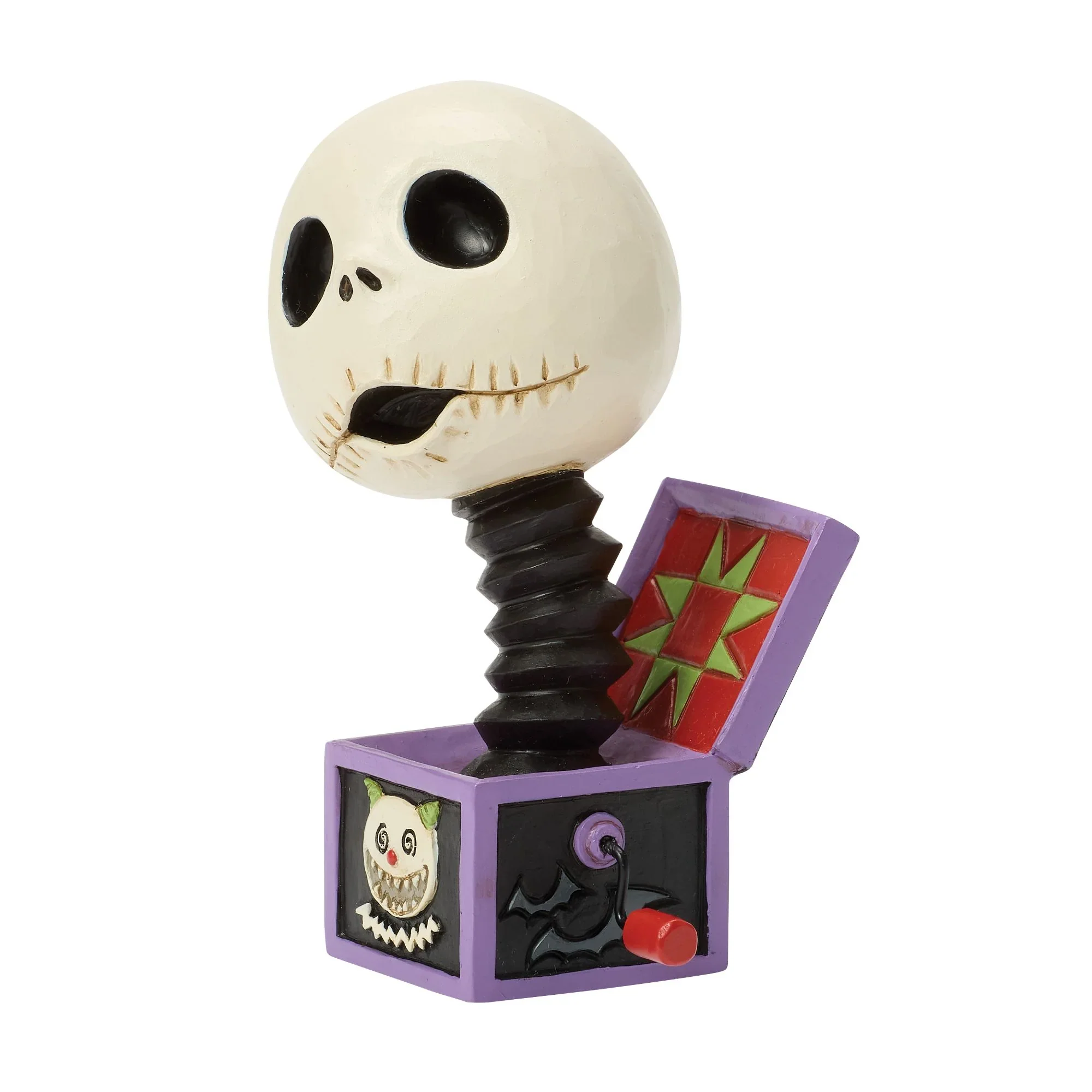 Jim Shore Disney Jack in the Box Mini Figurine, 4" - Image 6