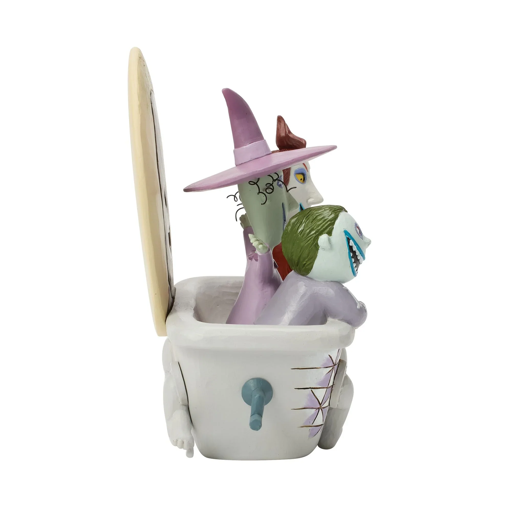 Jim Shore Disney Lock, Shock and Barrel in Tub Figurine, 6" - Image 4