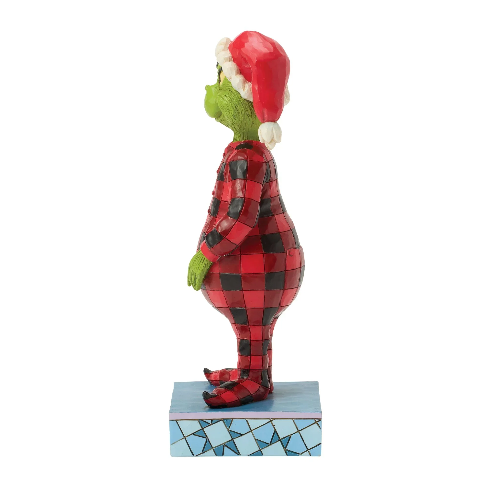 Jim Shore Grinch Wearing Pajamas Figurine, 6.7" - Image 4
