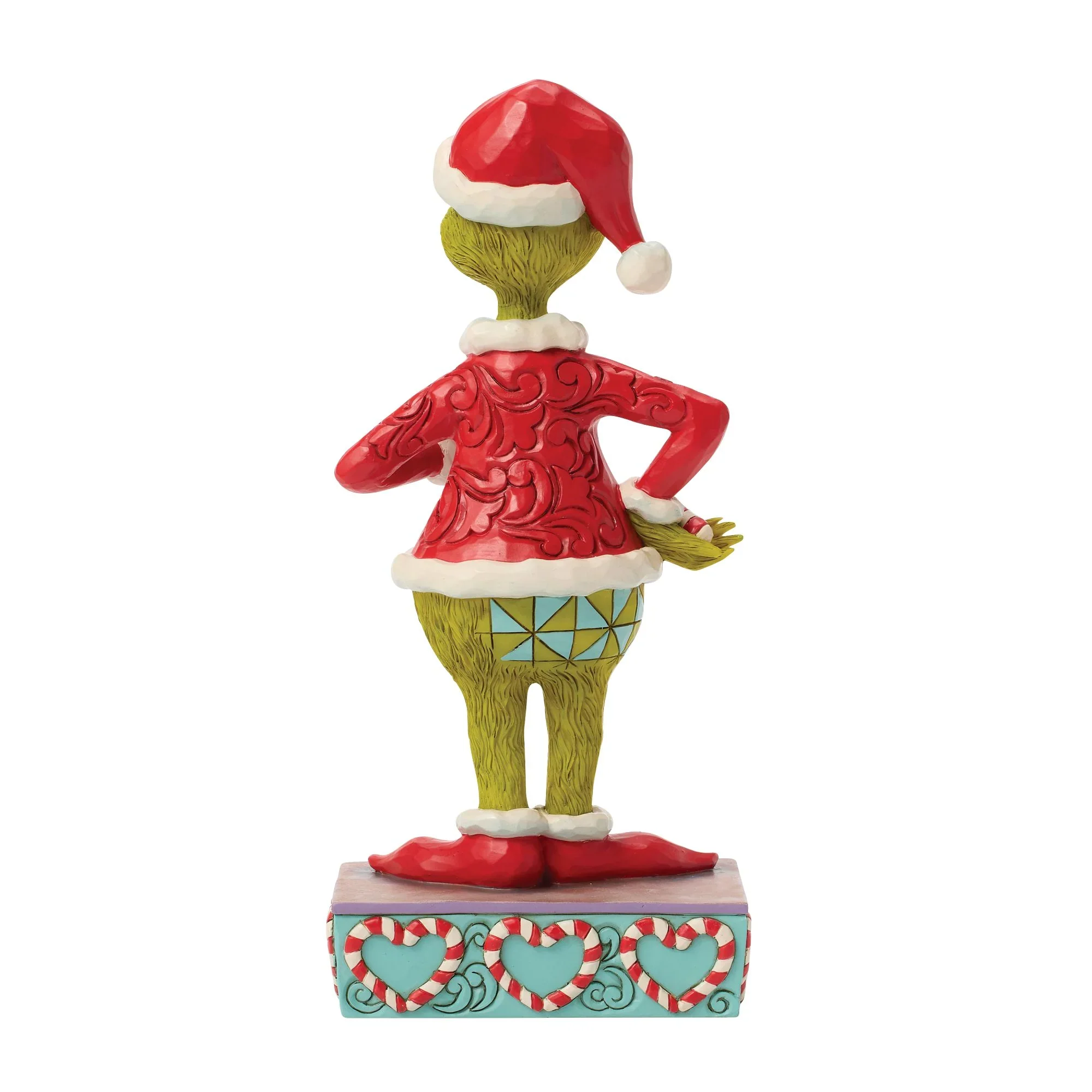 Jim Shore Grinch with Broken Candy Cane Figurine, 8.75" - Image 3