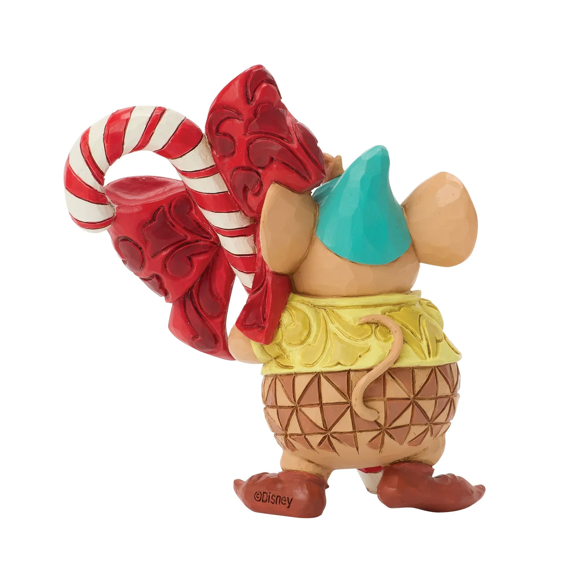 Jim Shore Gus Candy Cane Mini Figurine, 3.35" - Image 5