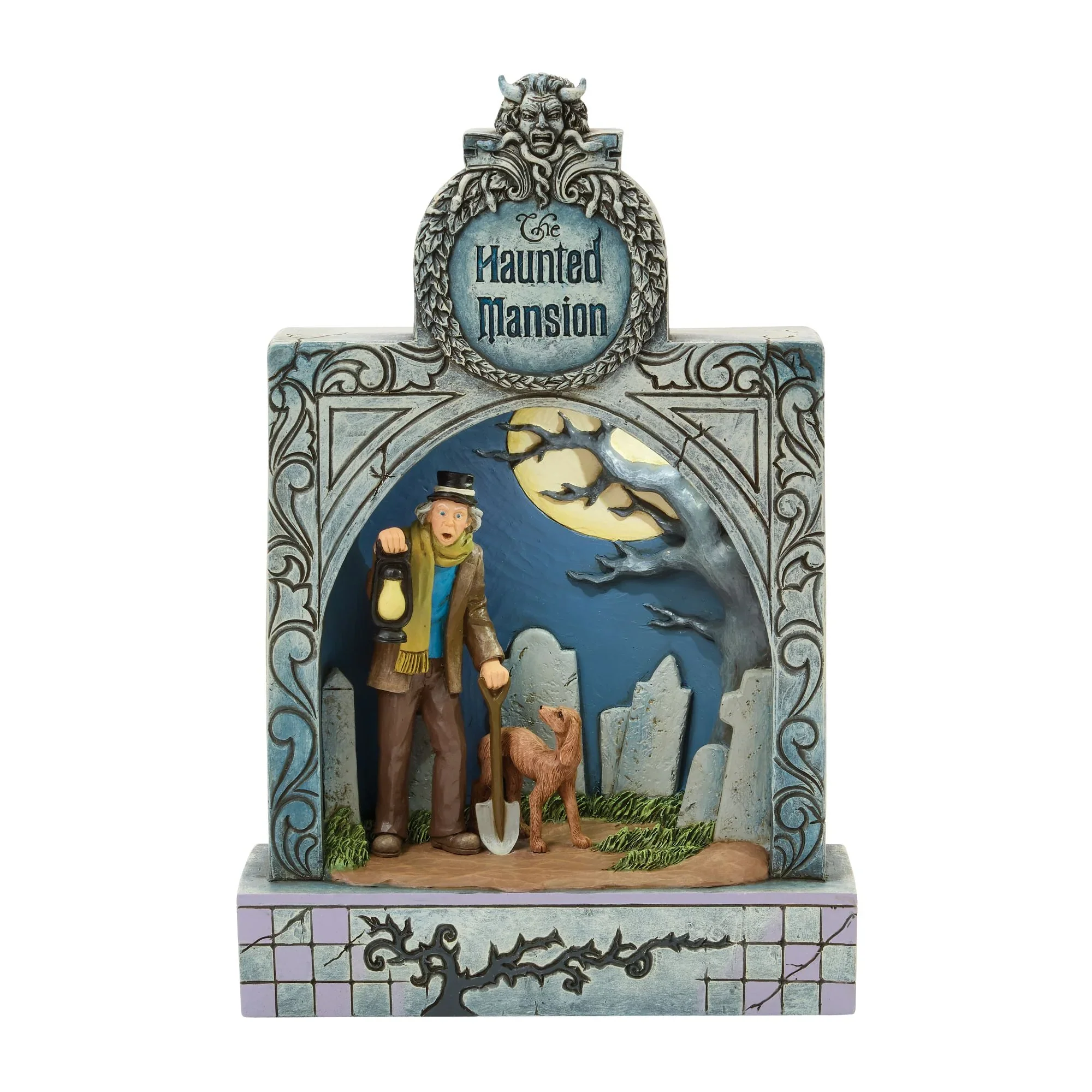 Jim Shore Disney Haunted Mansion Diorama Figurine, 10.5" - Image 2