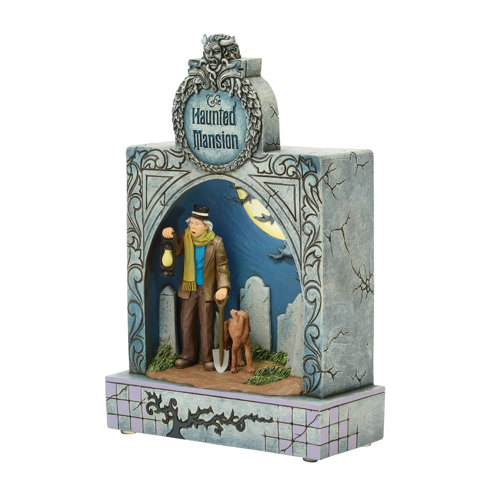 Jim Shore Disney Haunted Mansion Diorama Figurine, 10.5" - Image 7