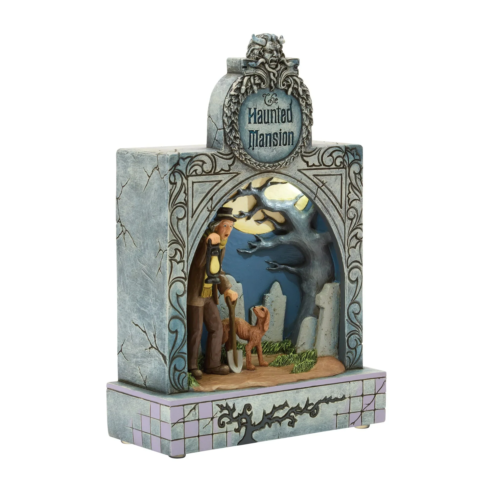 Jim Shore Disney Haunted Mansion Diorama Figurine, 10.5" - Image 8