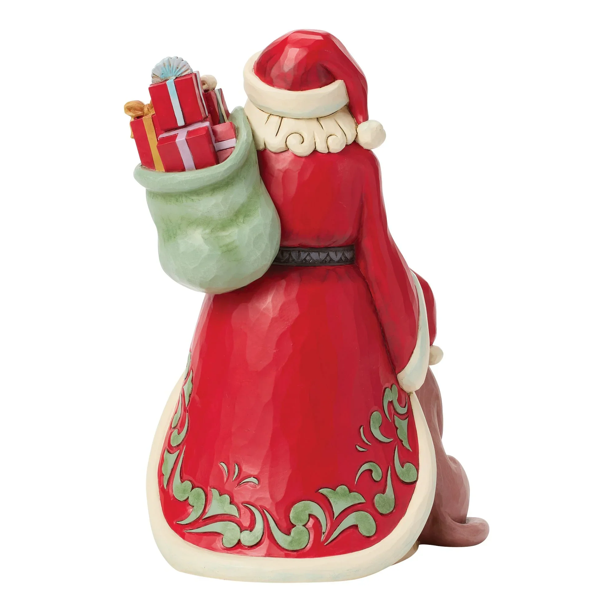 Jim Shore Highland Glen Santa Pet Dog Figurine, 9.65" - Image 3