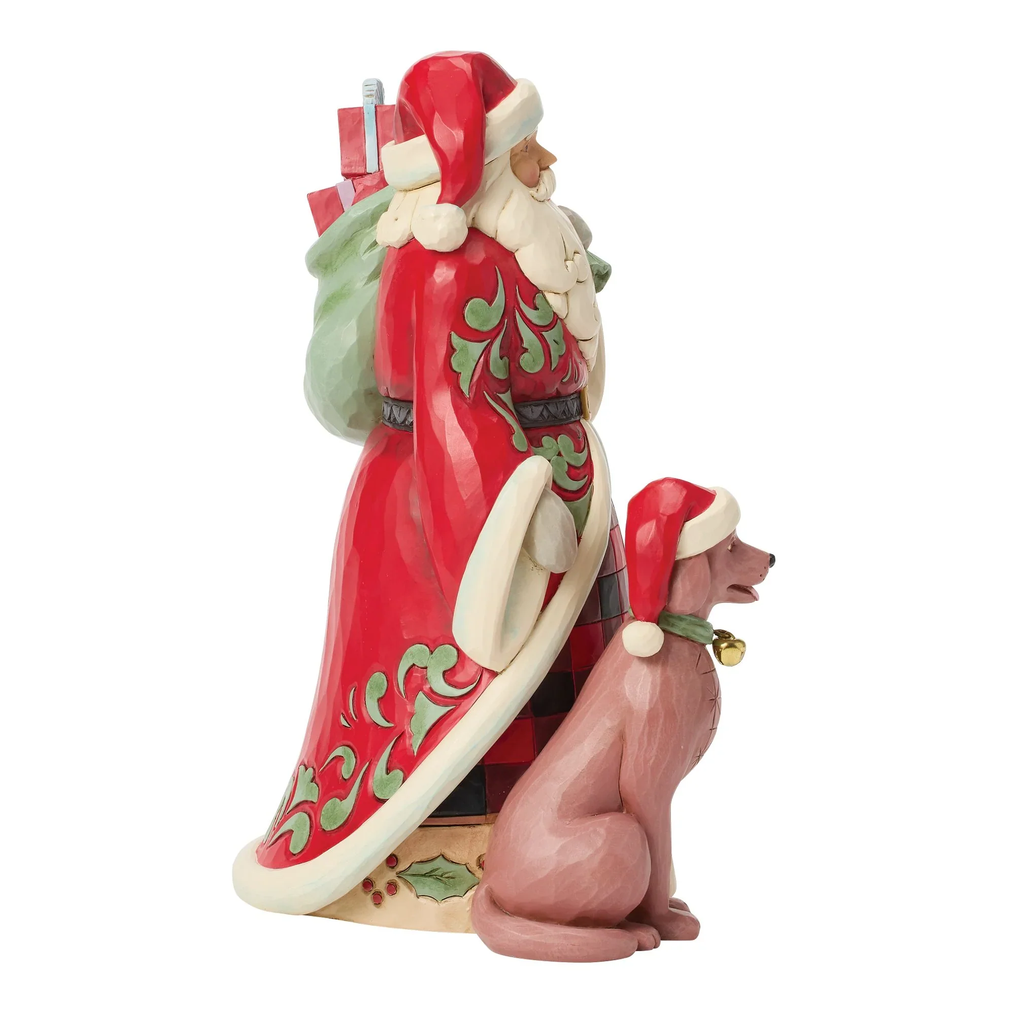 Jim Shore Highland Glen Santa Pet Dog Figurine, 9.65" - Image 4