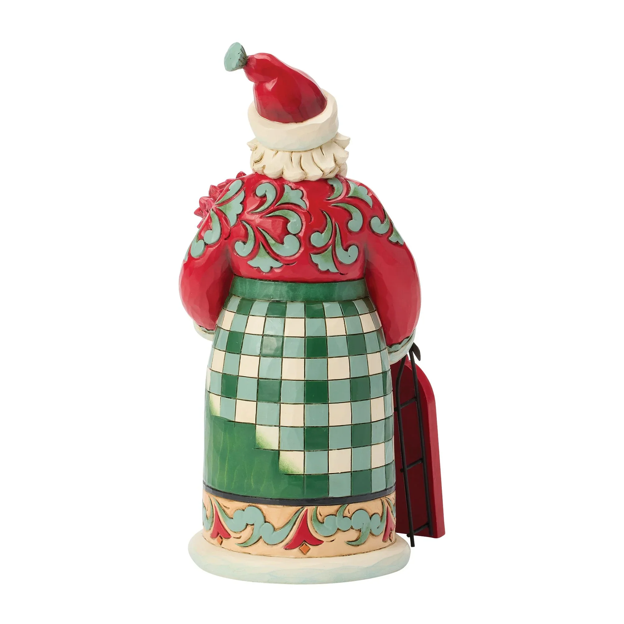 Jim Shore Highland Glen Santa Sled Figurine, 8.27" - Image 3