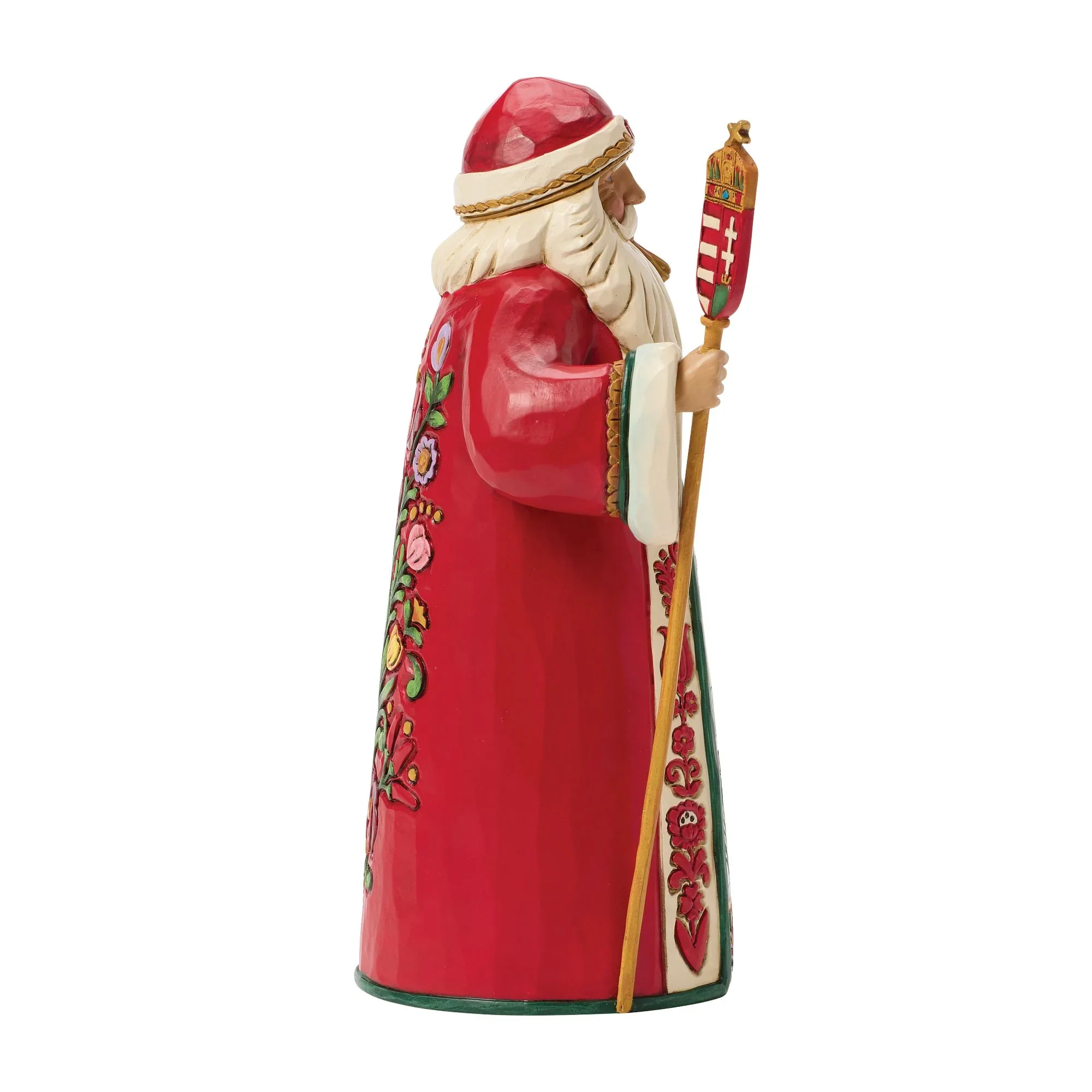 Jim Shore Hungarian Santa Figurine, 7" - Image 2