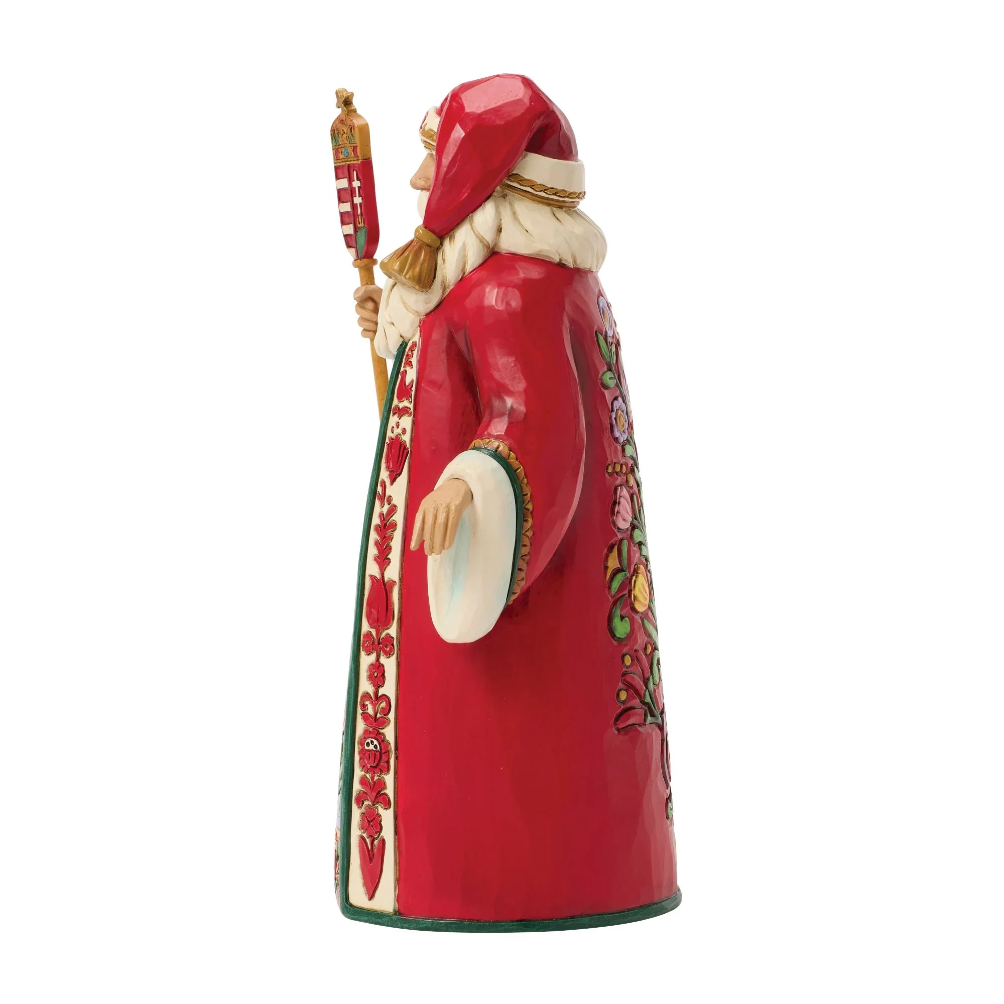 Jim Shore Hungarian Santa Figurine, 7" - Image 4