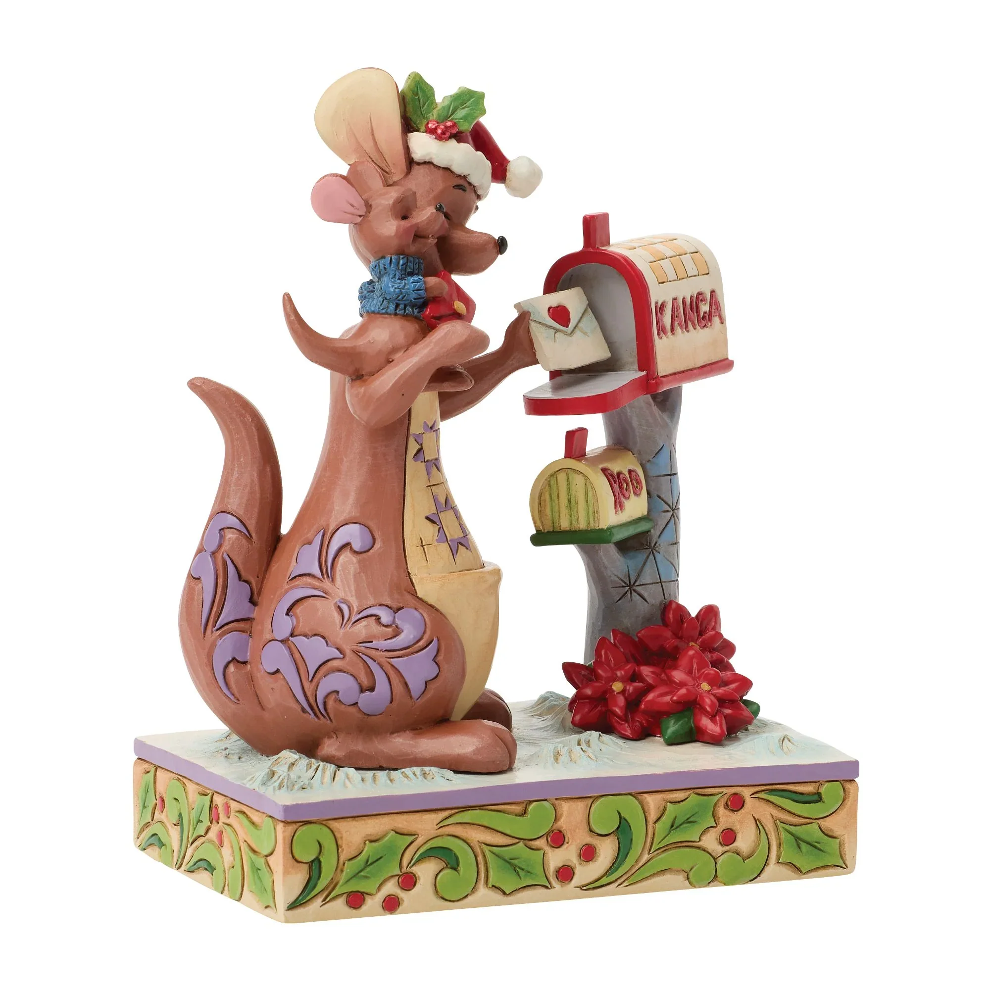 Jim Shore Kanga & Roo Christmas Figurine, 5.25" - Image 2