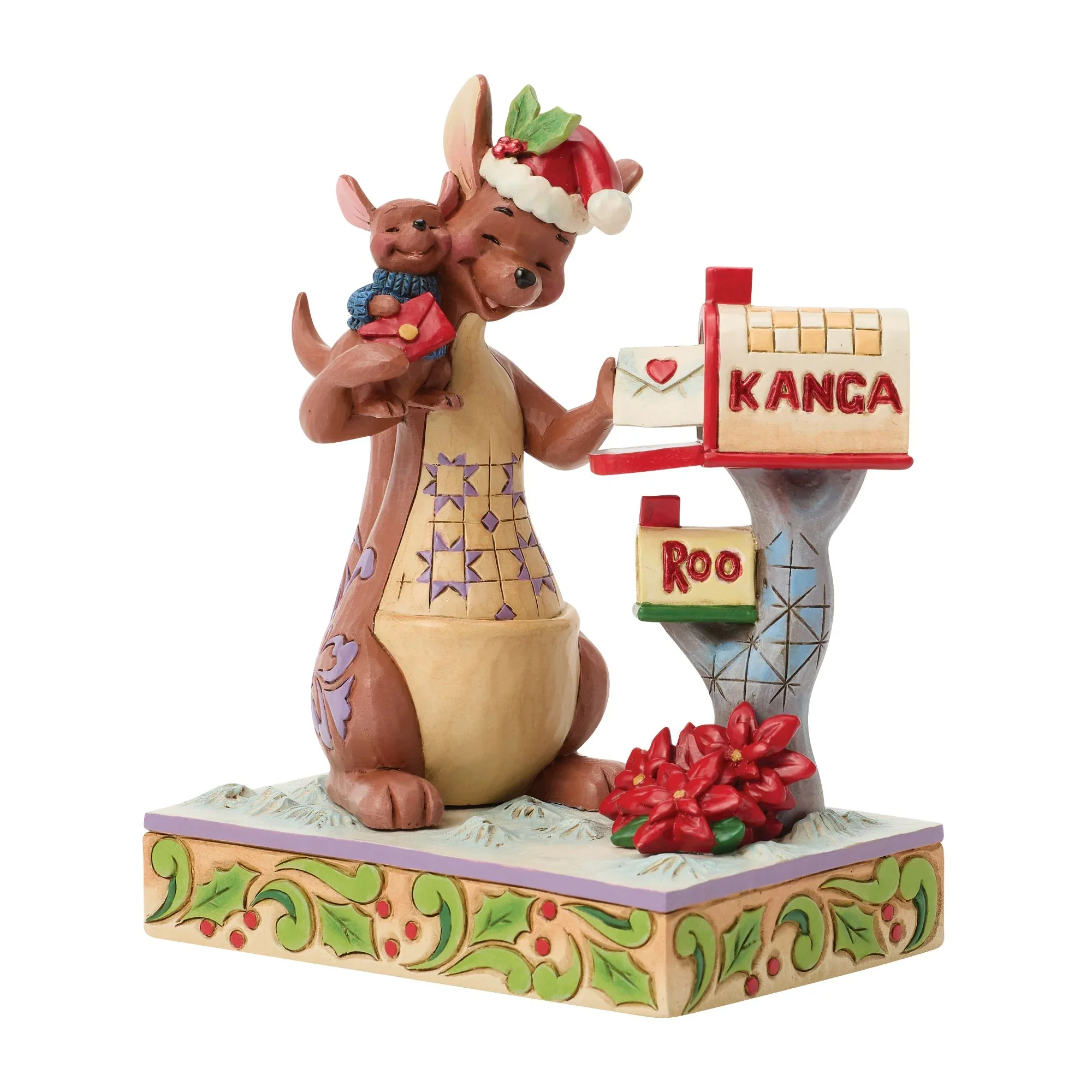 Jim Shore Kanga & Roo Christmas Figurine, 5.25" - Image 3