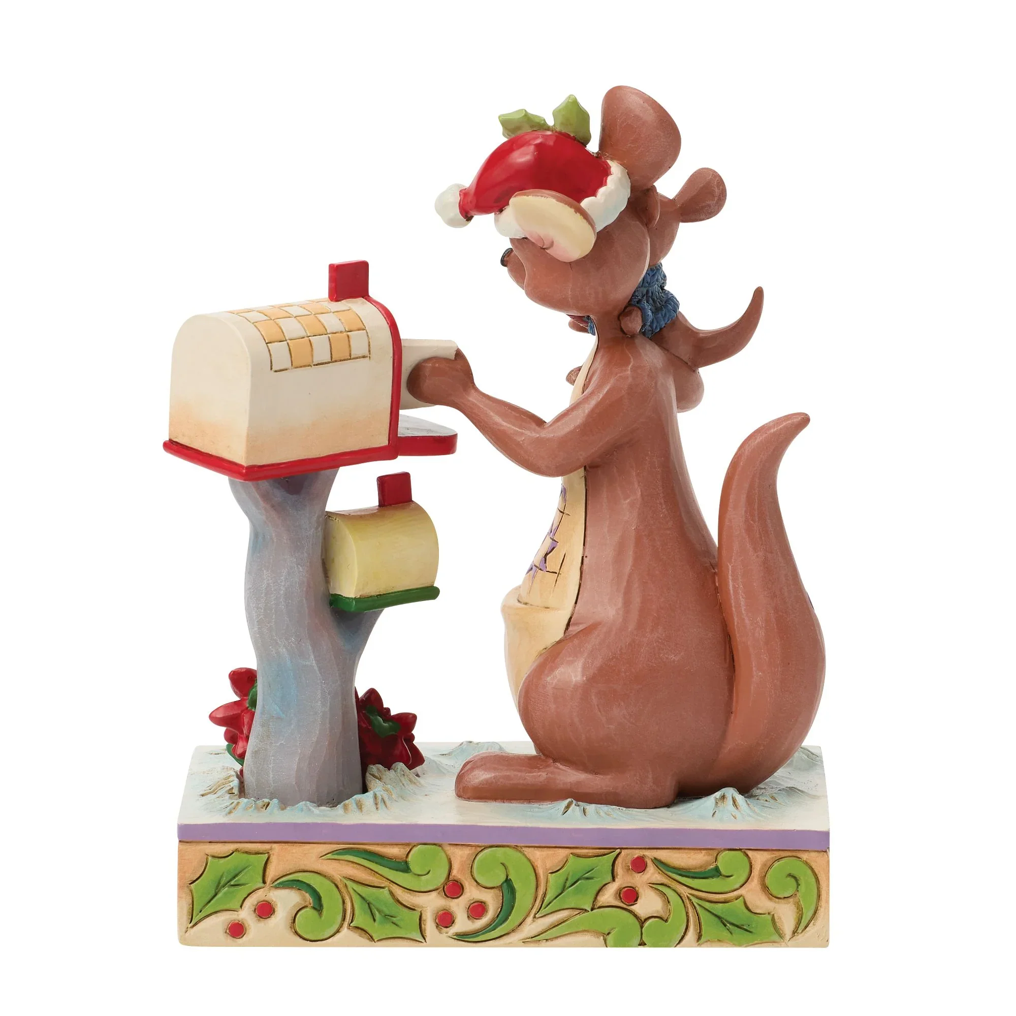 Jim Shore Kanga & Roo Christmas Figurine, 5.25" - Image 4
