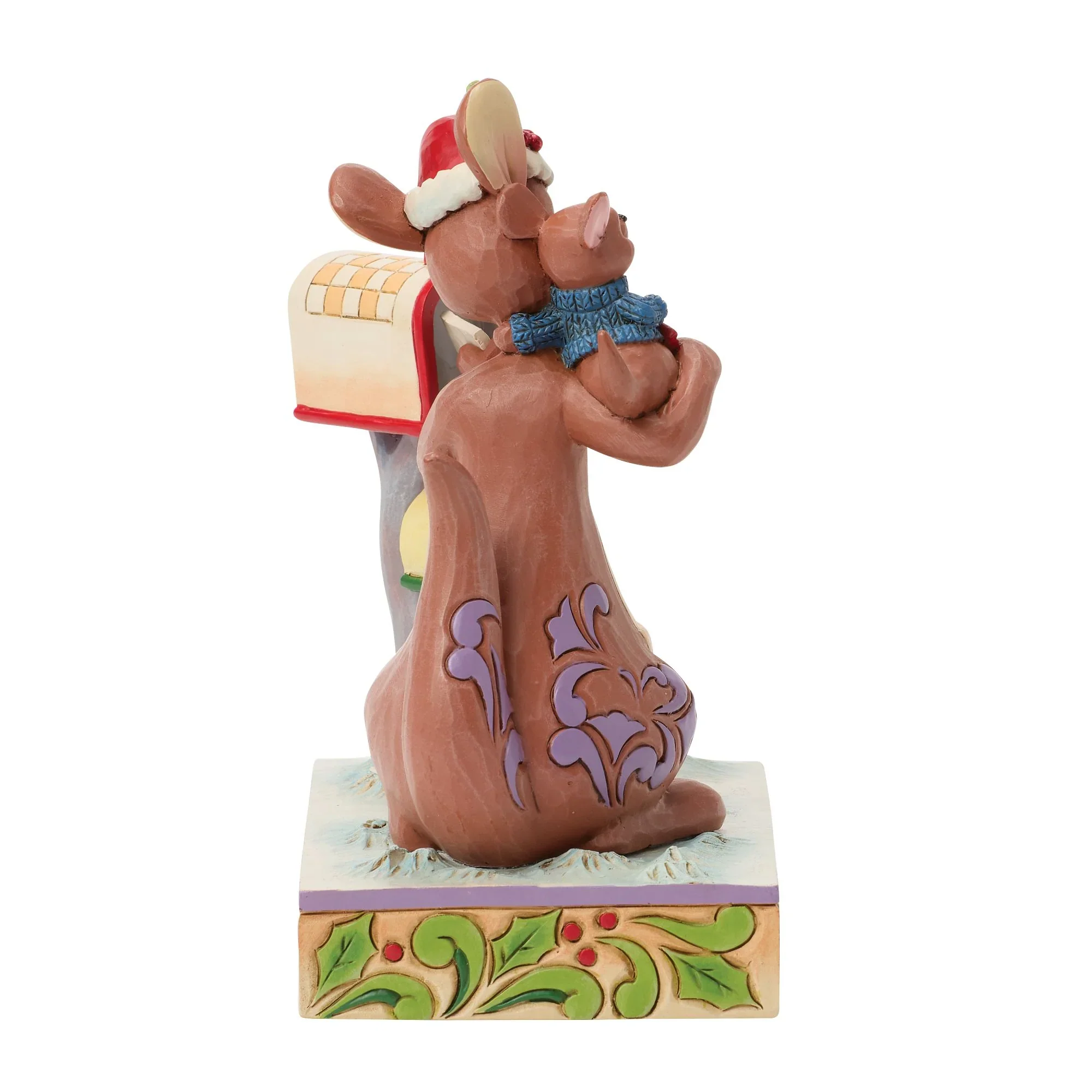 Jim Shore Kanga & Roo Christmas Figurine, 5.25" - Image 6