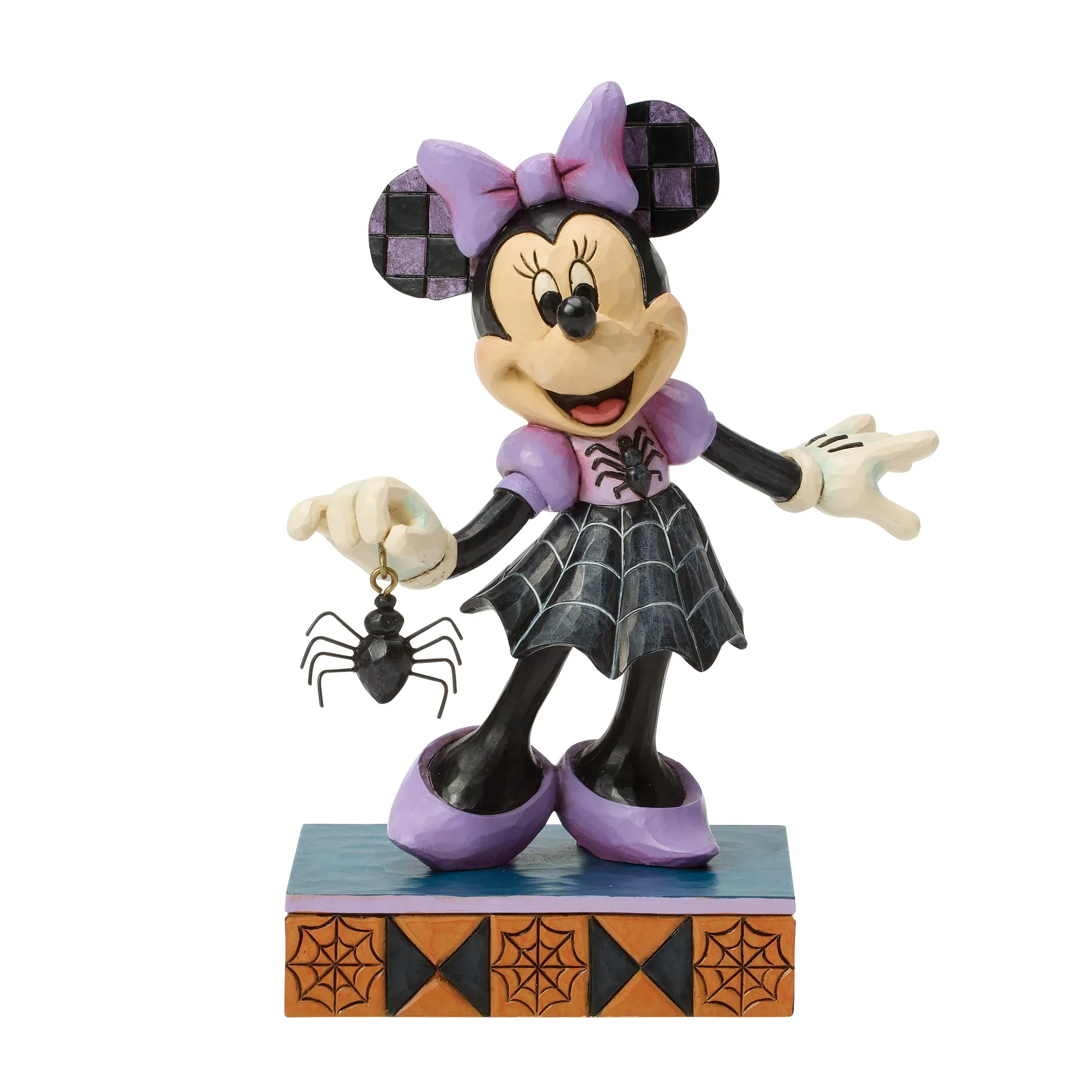 Jim Shore Minnie Spider Dress Figurine, 6.5"