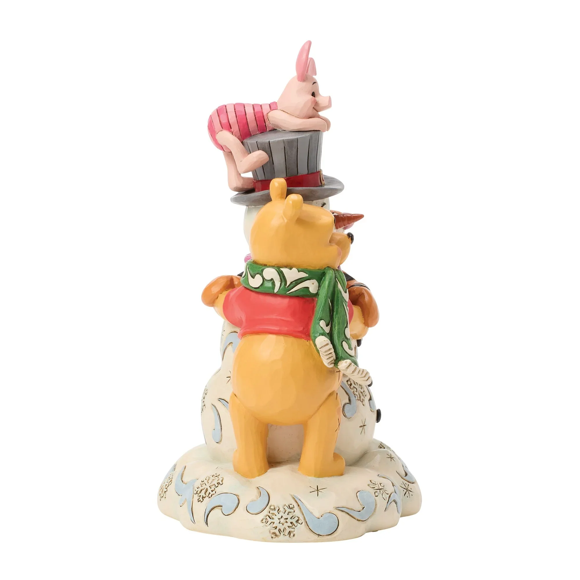Jim Shore Pooh & Friend Snowman Figurine, 7.125" - Image 6