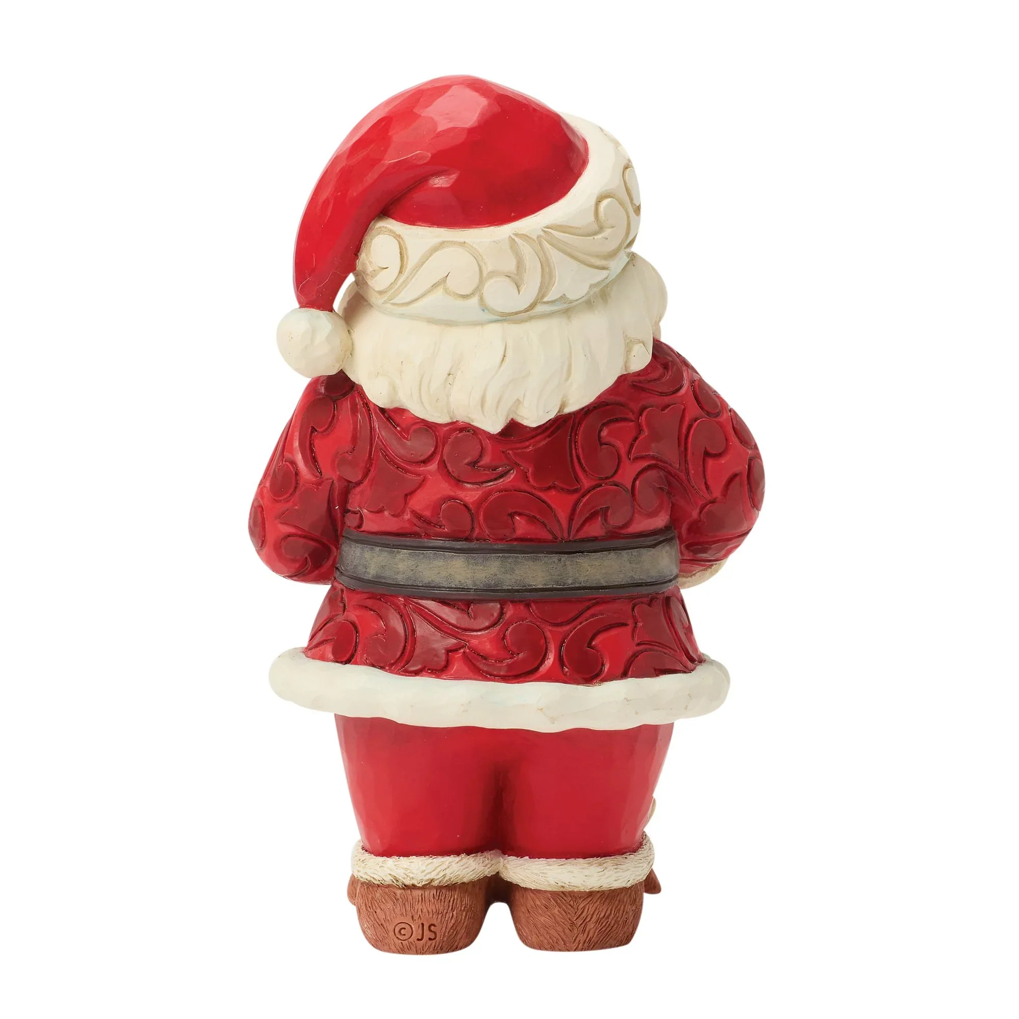 Jim Shore Santa Hot Cocoa Cookie Pint, 5.12" - Image 3