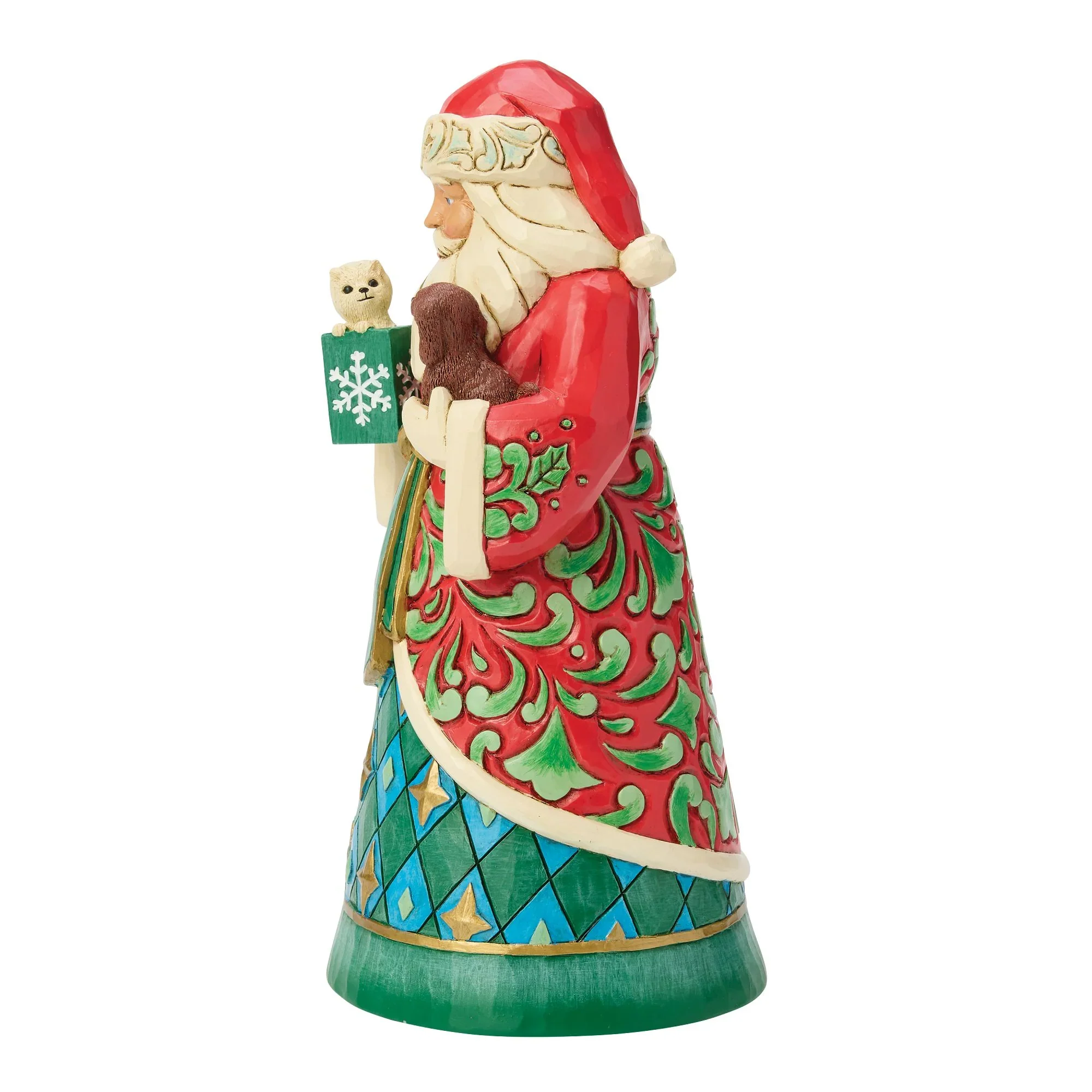 Jim Shore Santa Rescue Pets Figurine, 8" - Image 5