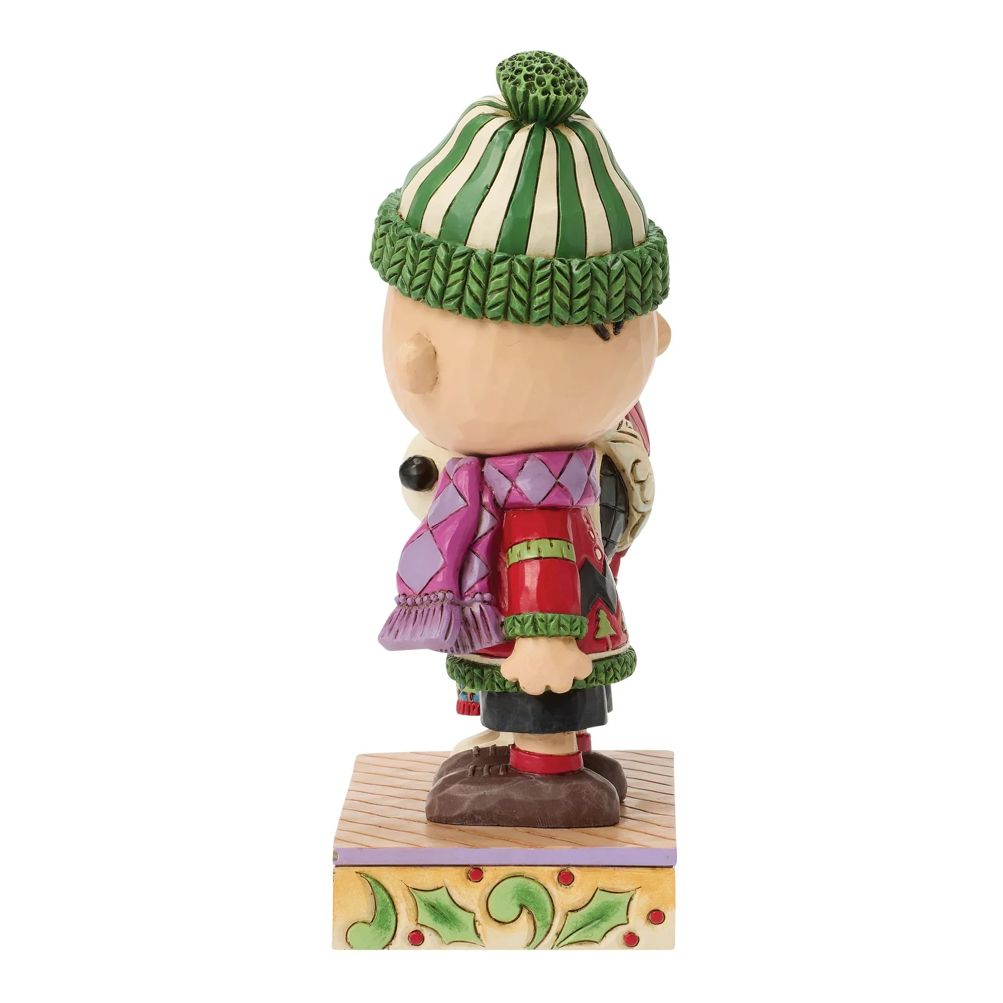 Jim Shore Snoopy & Charlie Xmas Sweaters Figurine, 6.69" - Image 2