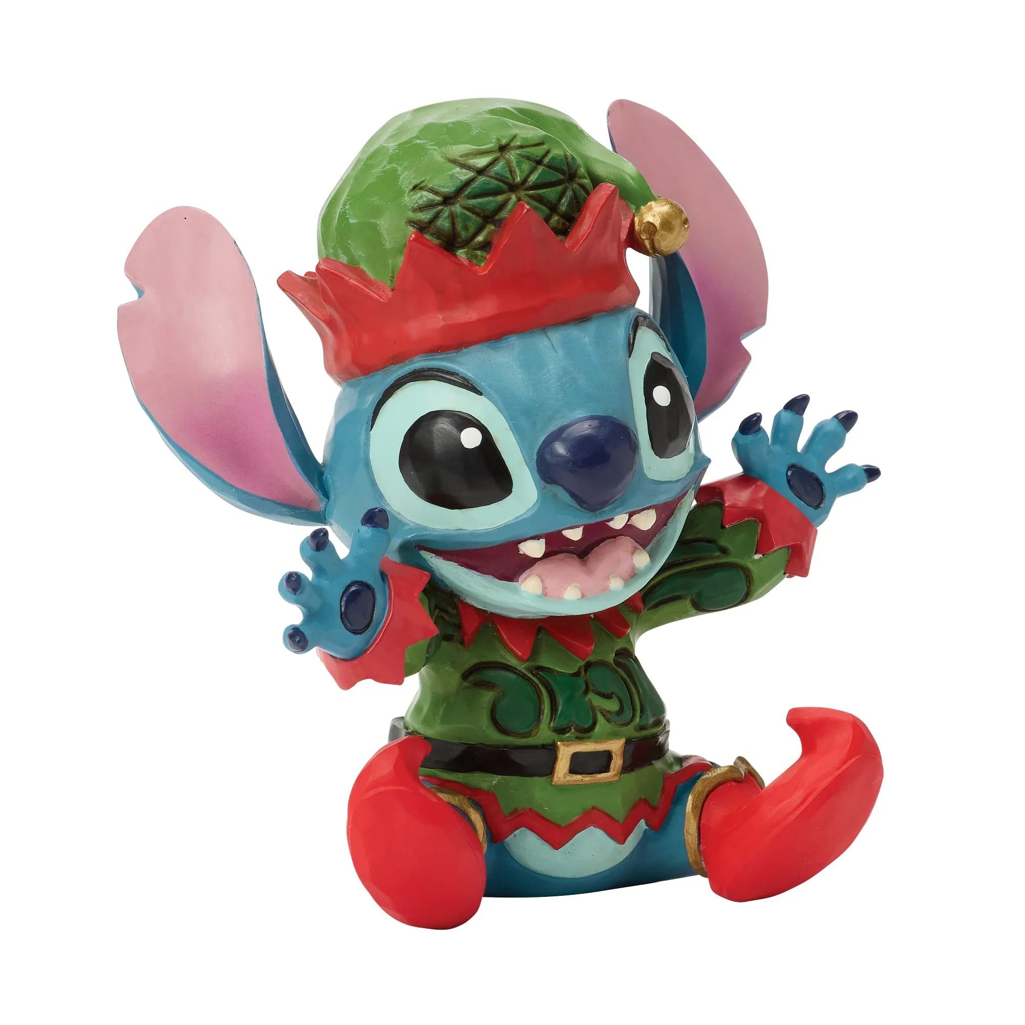Jim Shore Stitch Elf Mini Figurine, 3.75" - Image 2