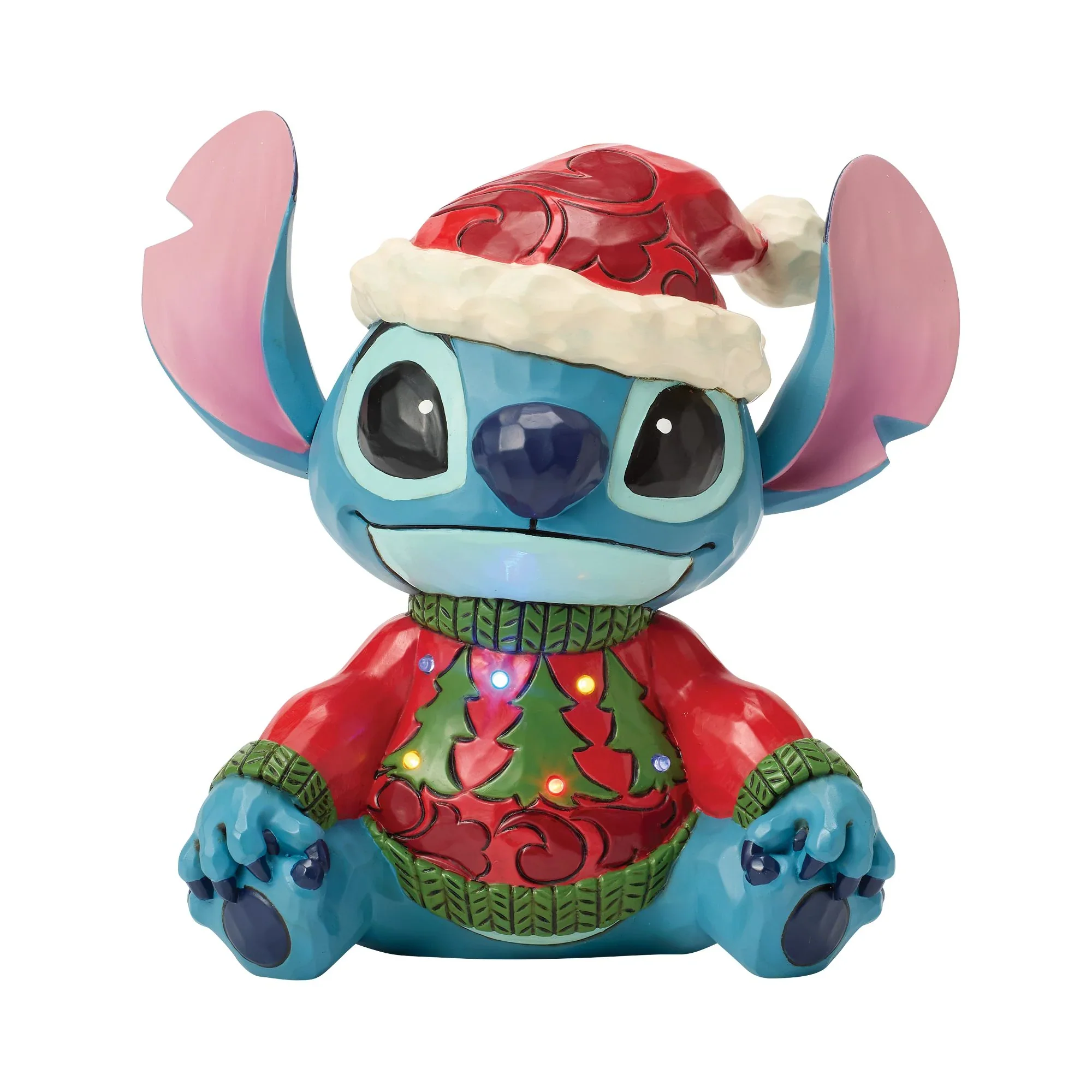 Jim Shore Stitch Sweater LED Figurine, 7"