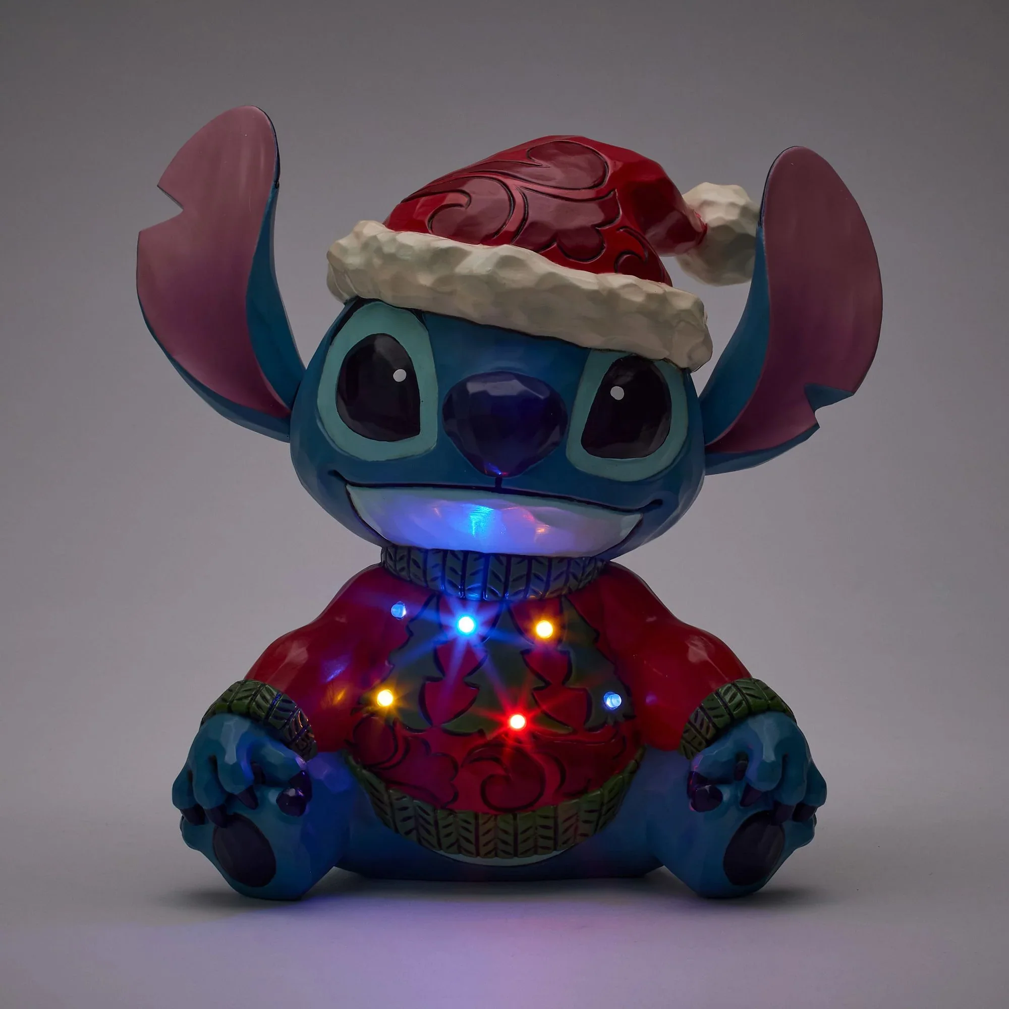 Jim Shore Stitch Sweater LED Figurine, 7" - Image 2