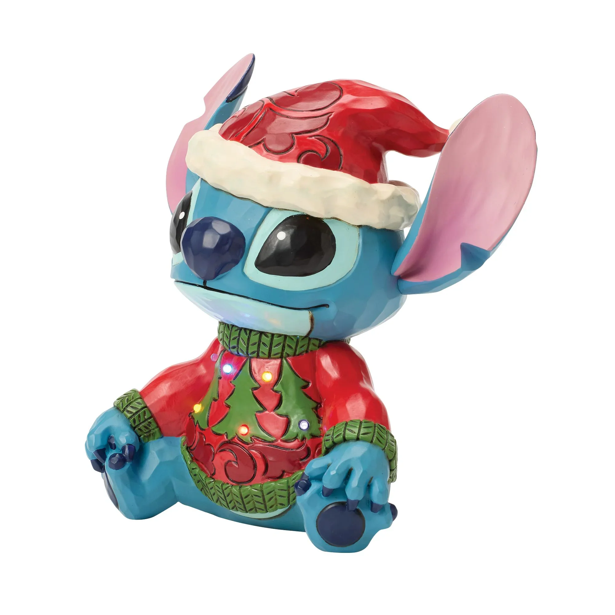 Jim Shore Stitch Sweater LED Figurine, 7" - Image 3