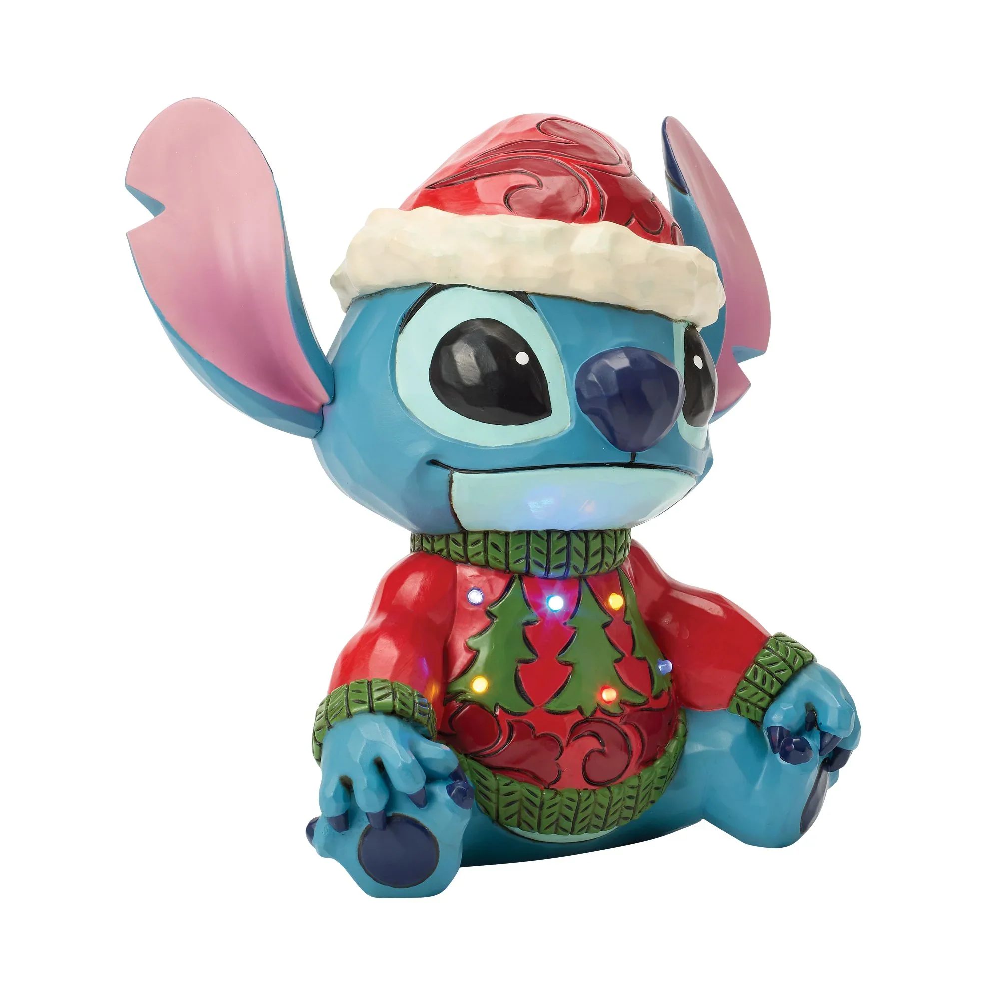 Jim Shore Stitch Sweater LED Figurine, 7" - Image 4