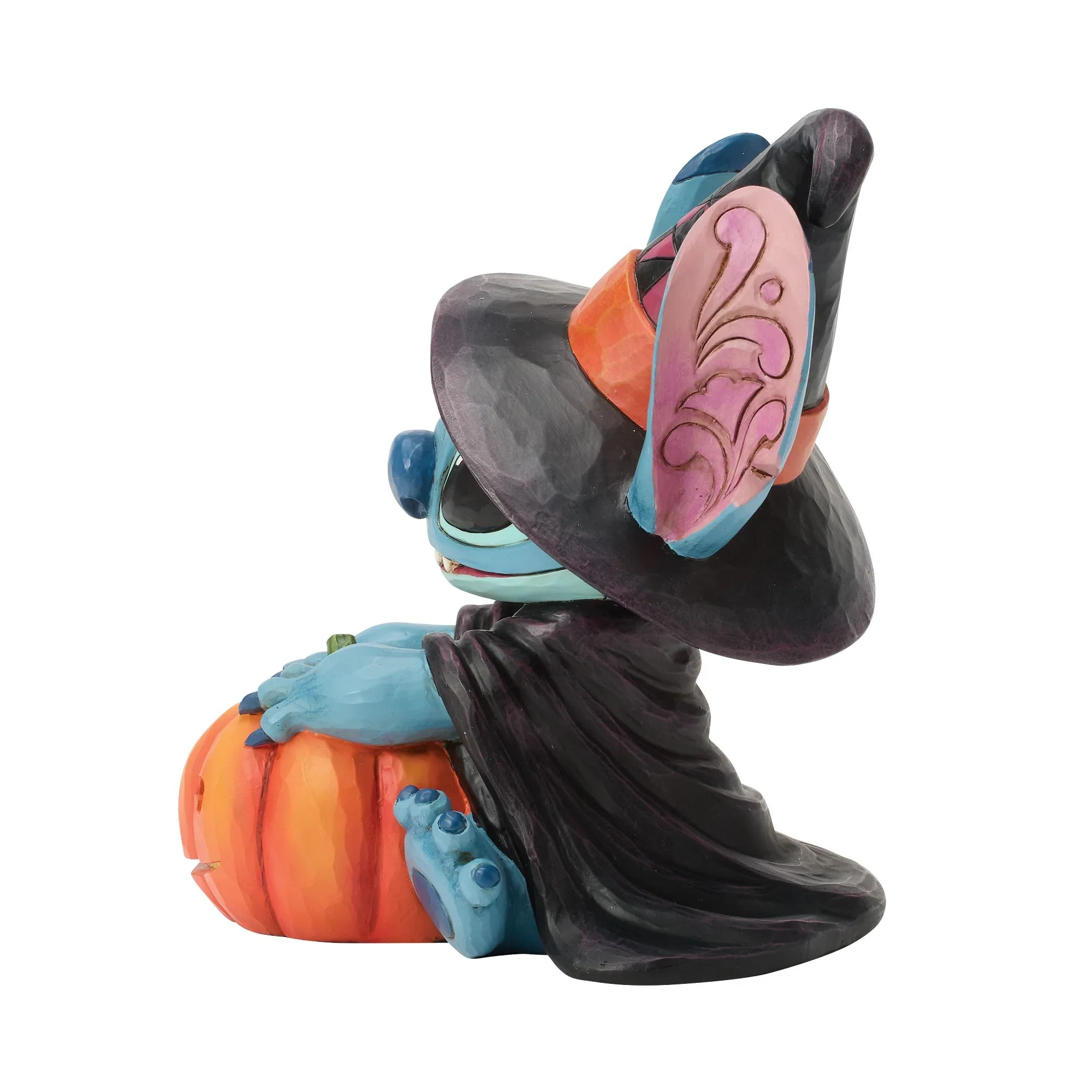 Jim Shore Stitch Witch by Jack-o-Lantern Figurine, 5.9" - Image 4