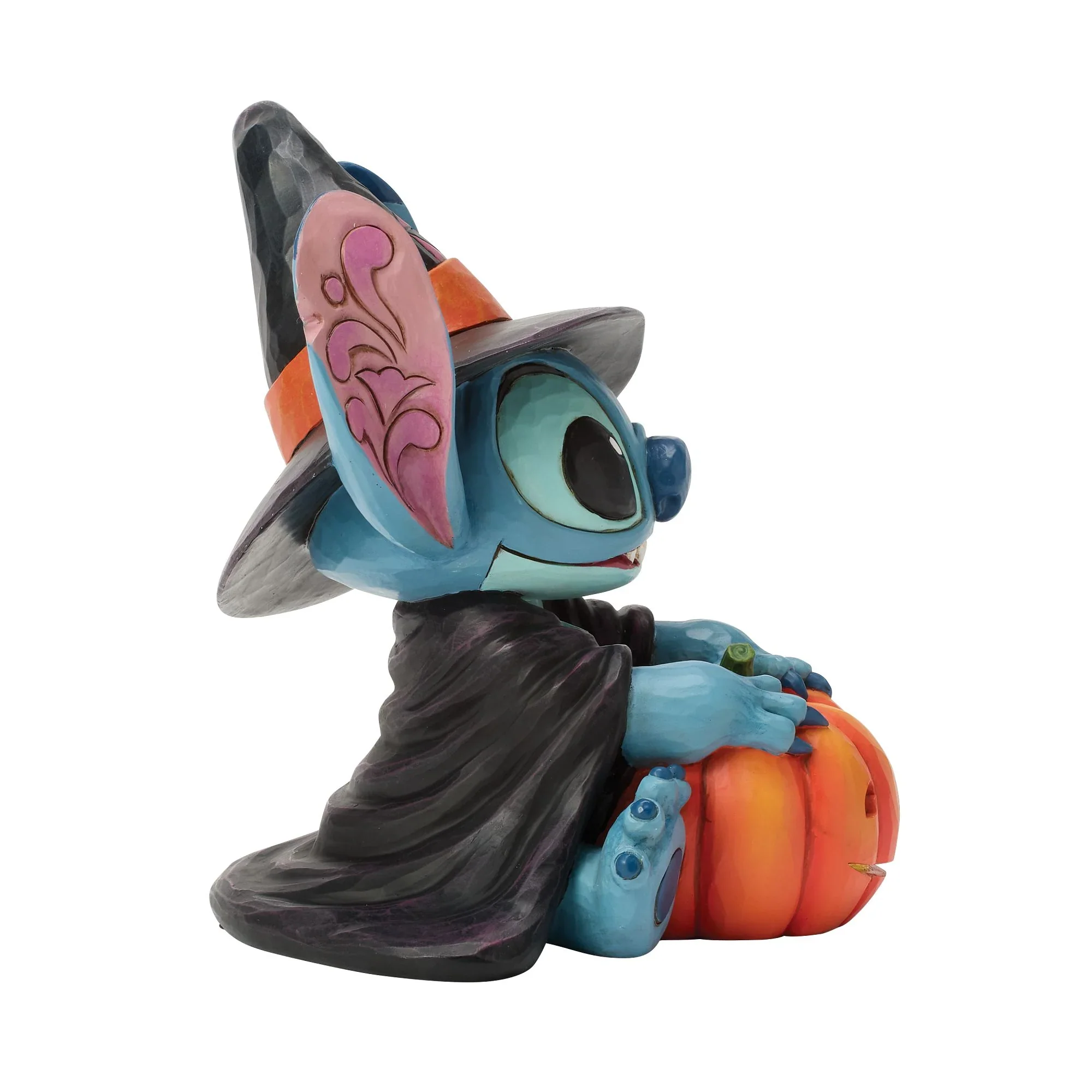 Jim Shore Stitch Witch by Jack-o-Lantern Figurine, 5.9" - Image 6