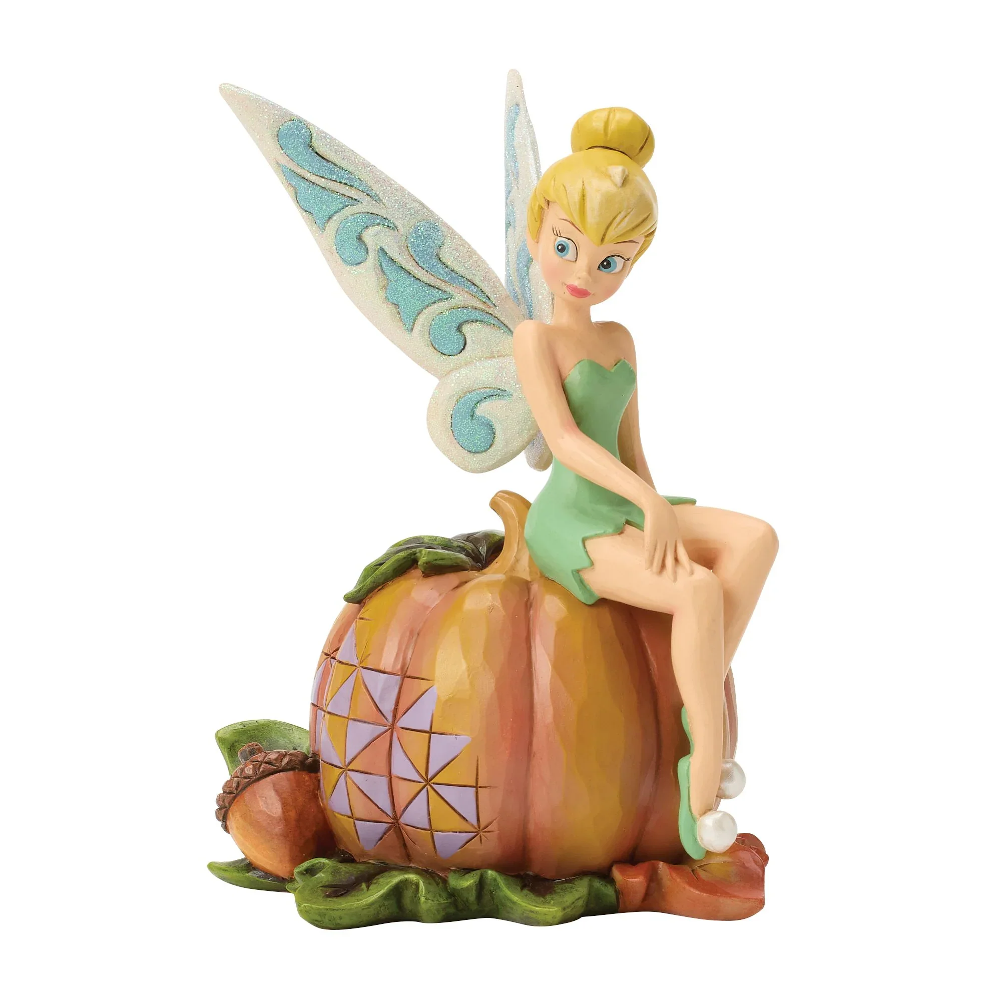 Jim Shore Tinker Bell on Pumpkin Figurine, 5.75"