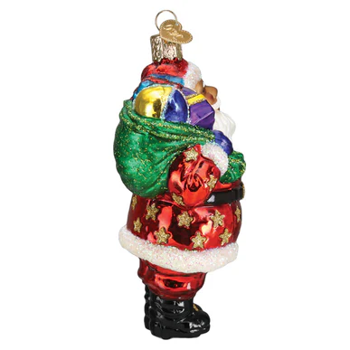 Jolly Santa Ornament - Image 4