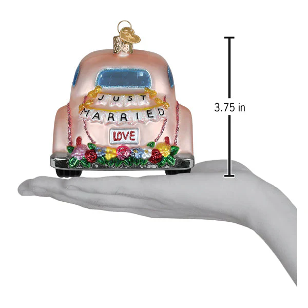 Just Married Magic Ornament, 3.75" - Image 5