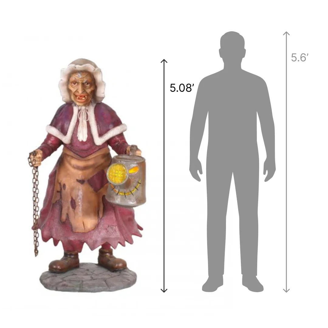 Large Fiberglass Katarina Figure, 61" - Image 2