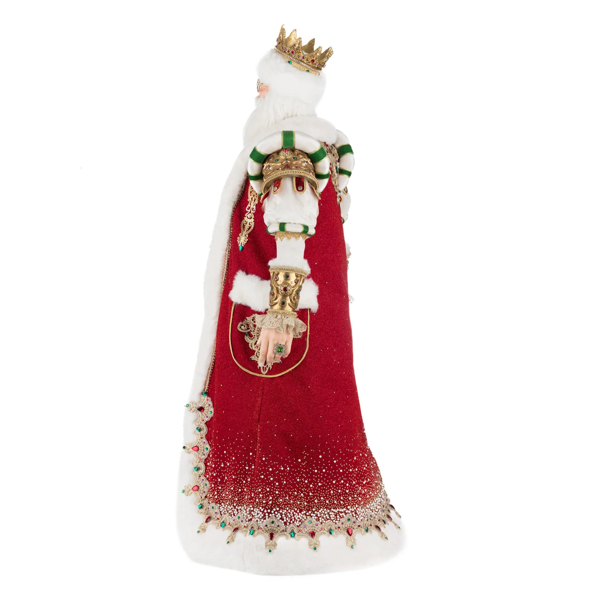 King Christian Claus of the North Pole Figurine, 36.25" - Image 2