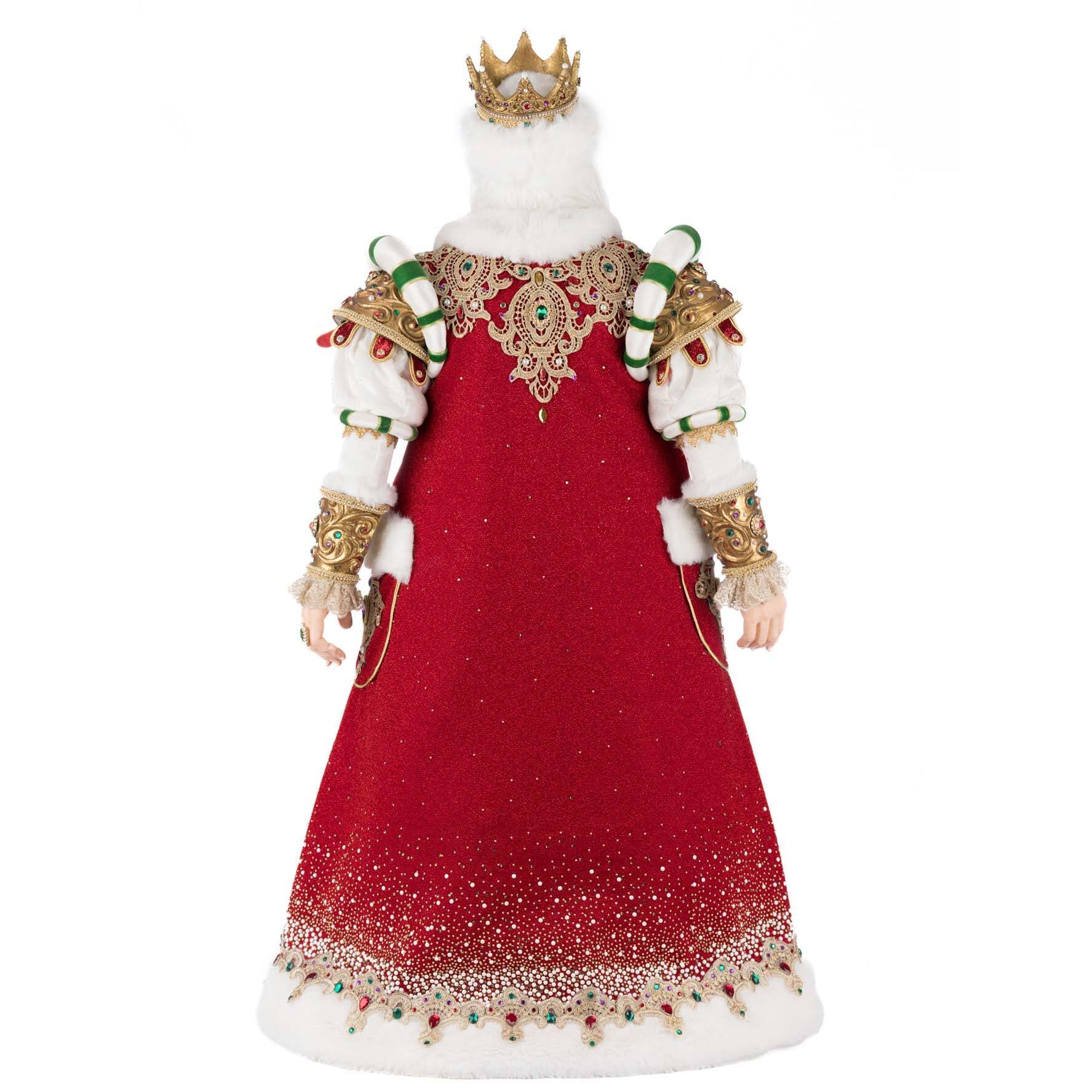 King Christian Claus of the North Pole Figurine, 36.25" - Image 3