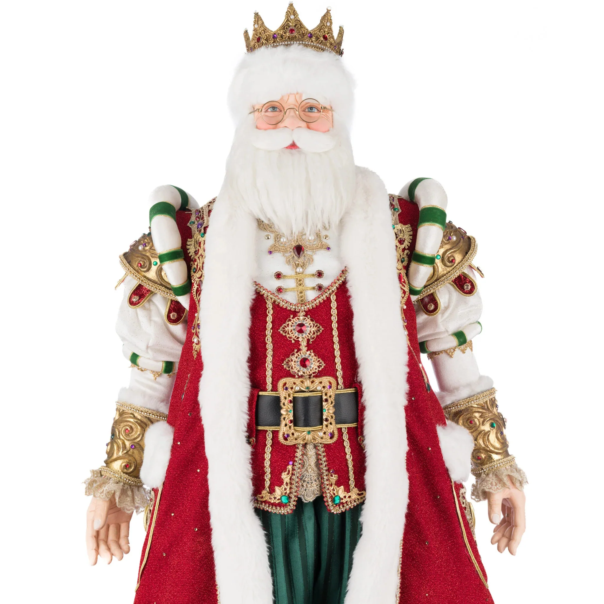 King Christian Claus of the North Pole Figurine, 36.25" - Image 5