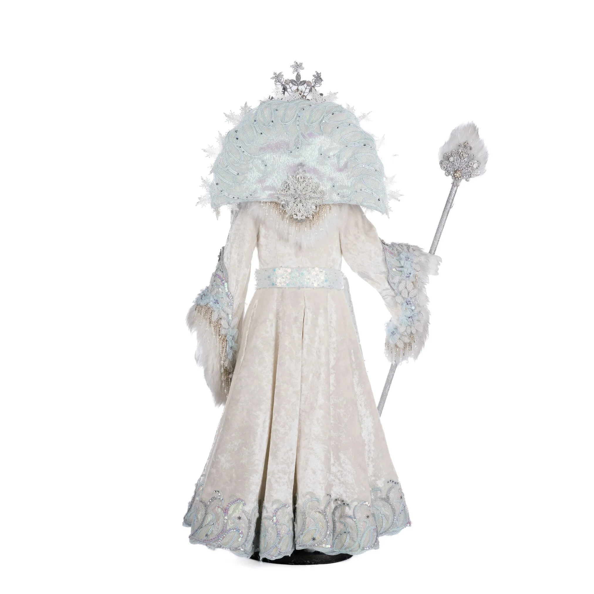 King Winterfield Of Crystal Kingdom Santa Figure, 34.5" - Image 15