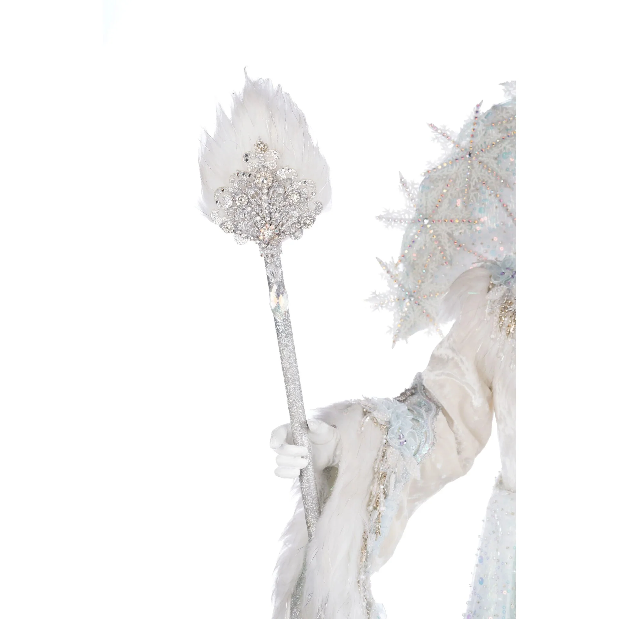 King Winterfield Of Crystal Kingdom Santa Figure, 34.5" - Image 8