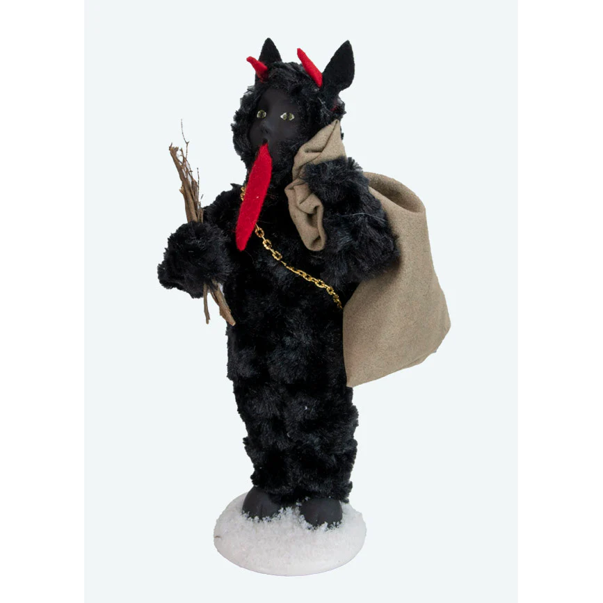 Krampus Caroler Figurine, 10" - Image 4