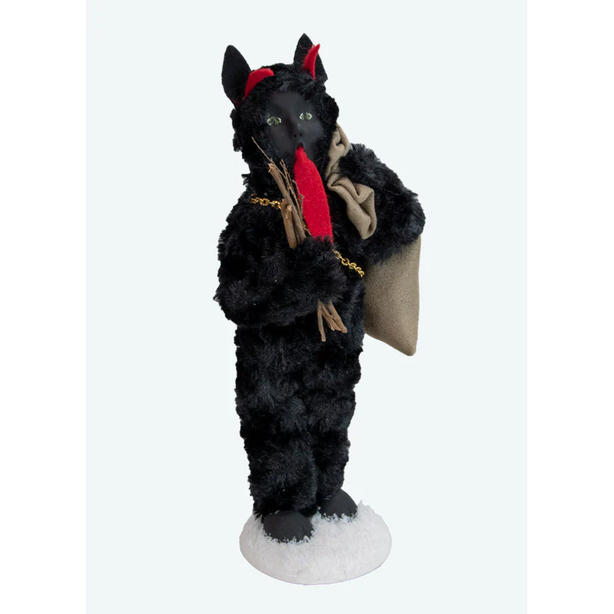 Krampus Caroler Figurine, 10" - Image 5
