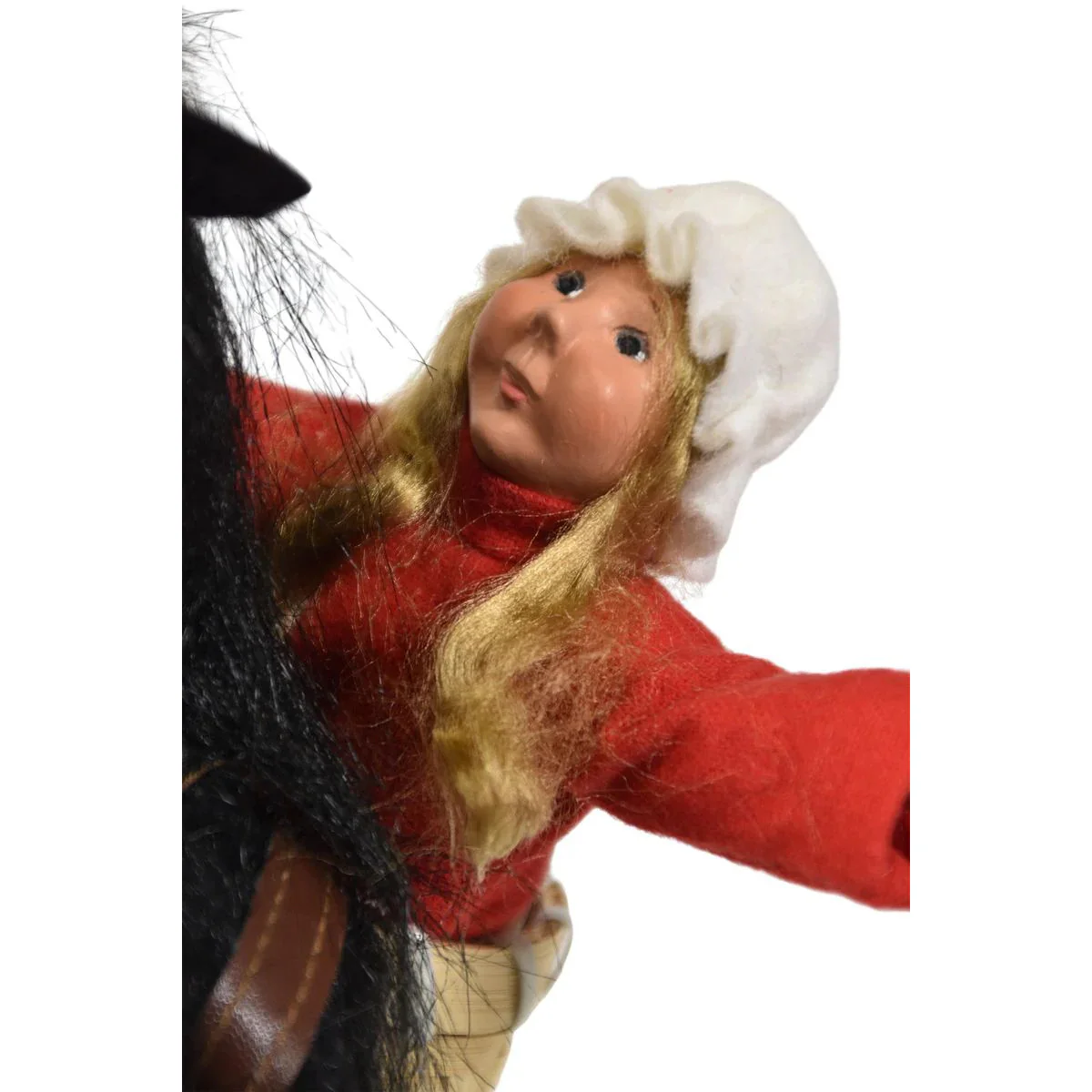 Krampus with Children Caroler Figurine, 13" - Image 3