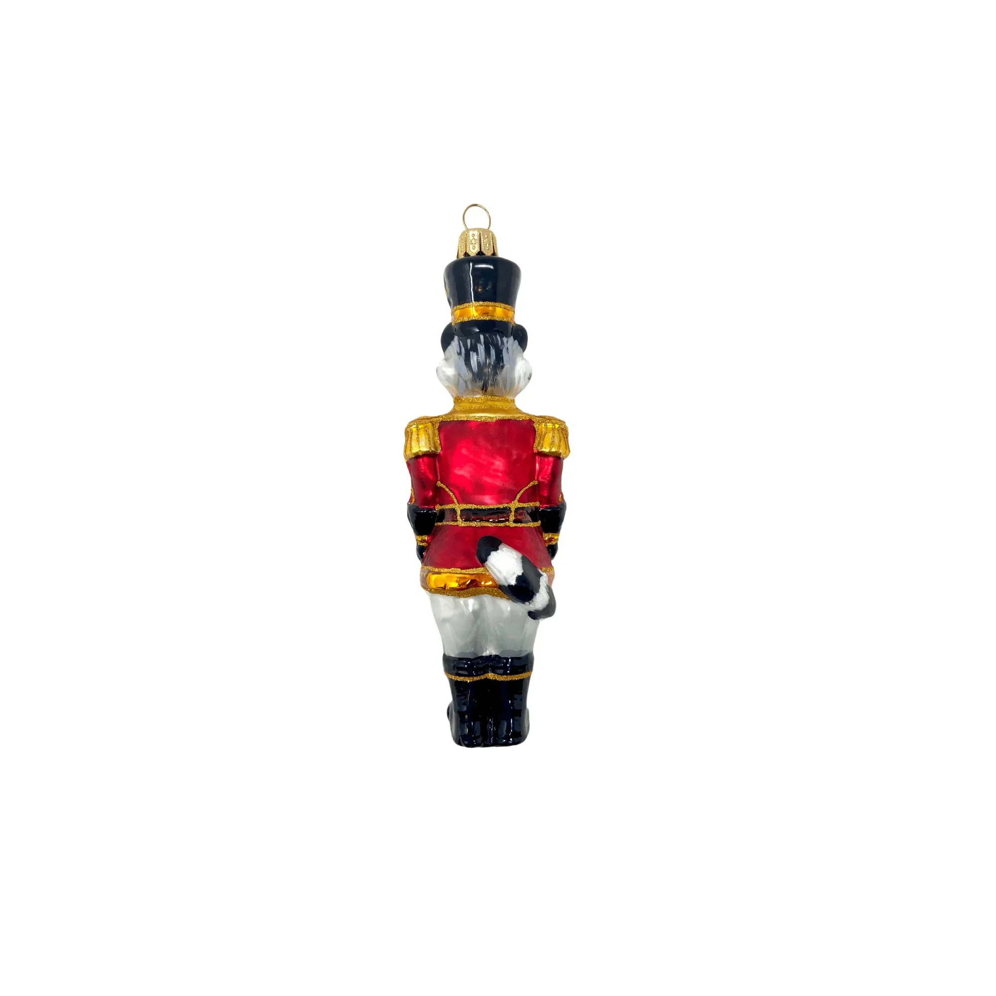 KRG Raccoon Polish Glass Ornament, 5" - Image 3