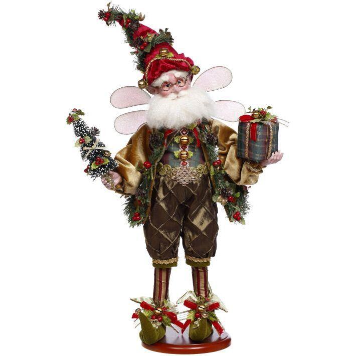 Kris Kringle Forest Fairy on Base Figurine, 22"